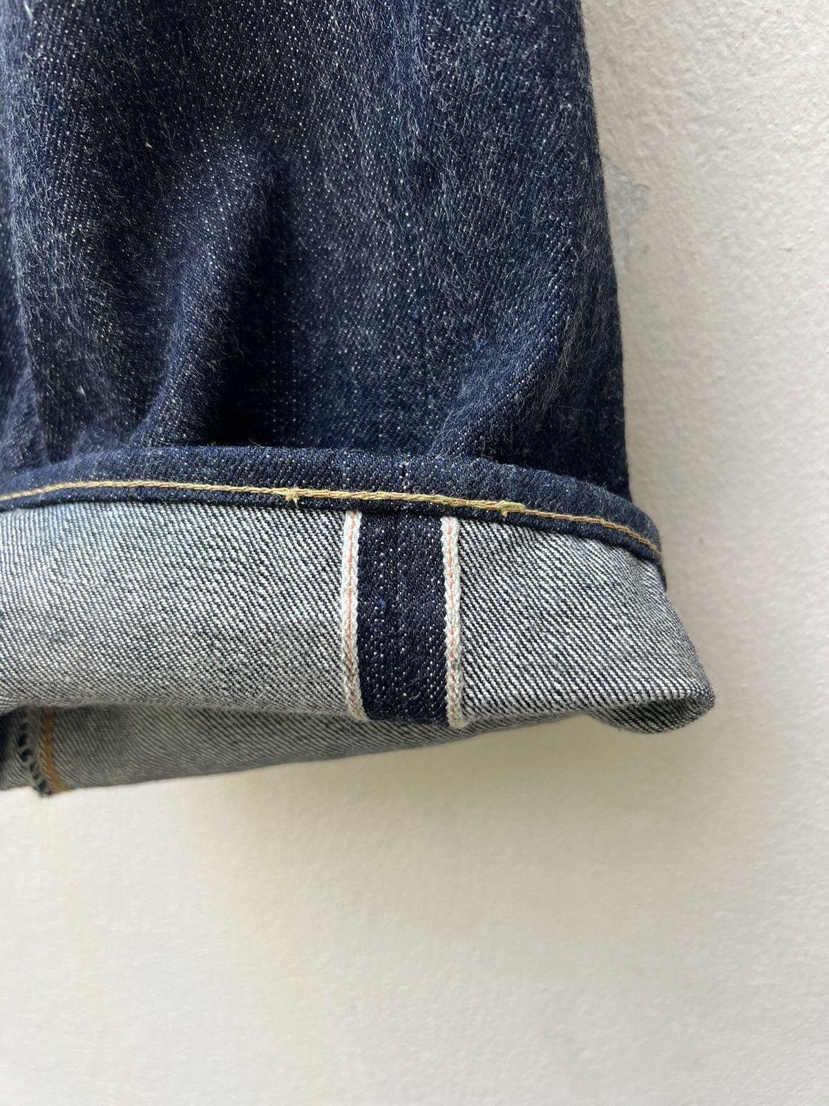 The Flat Head The Flat Head Googies G35 Dark Blue Denim Selvedge Jeans Size US 30 / EU 46 - 13 Thumbnail