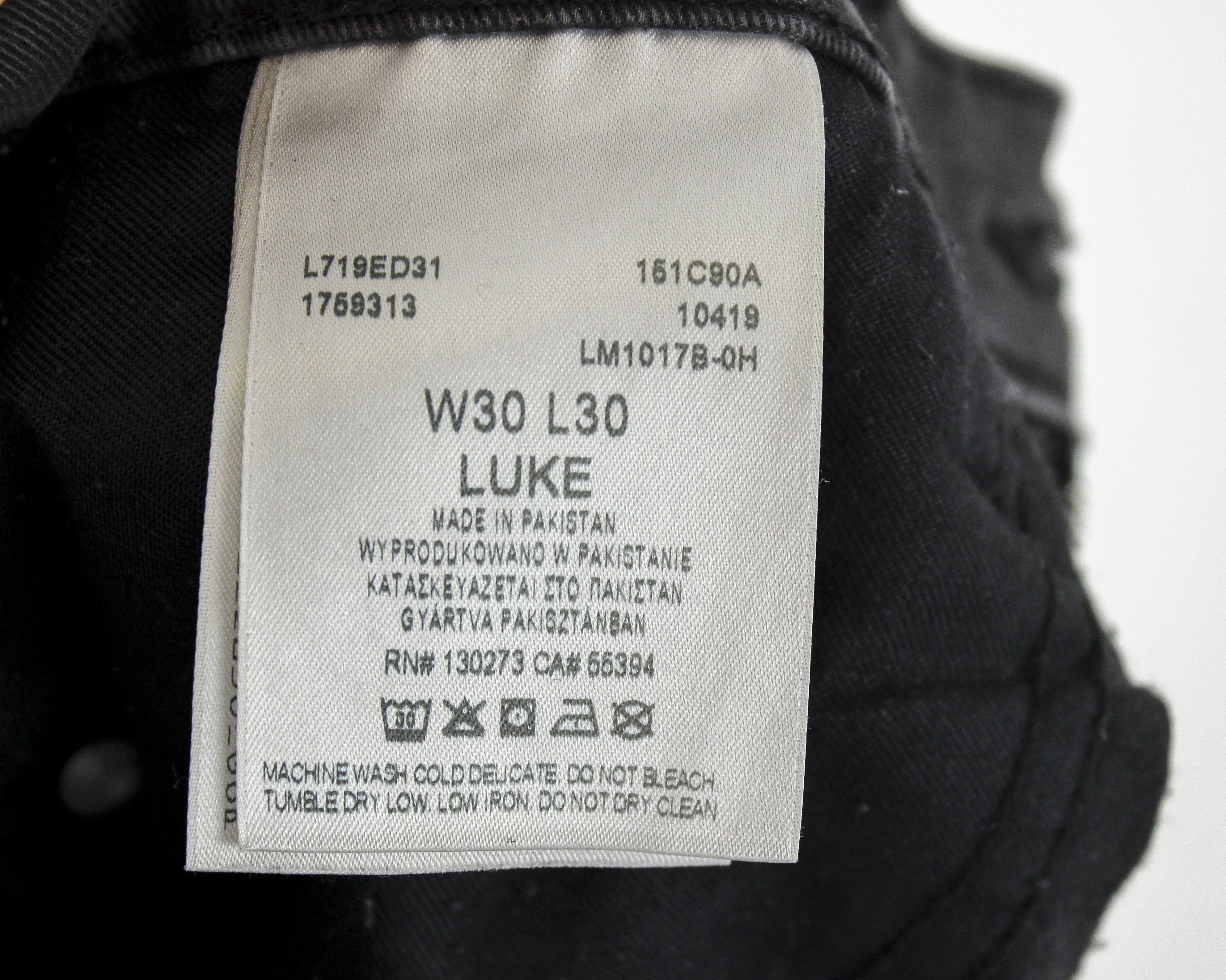 Lee × Vintage Luke Jeans Denim Trousers Pants W30 L30 Bottoms Zip fly Size 30" / US 8 / IT 44 - 7 Thumbnail