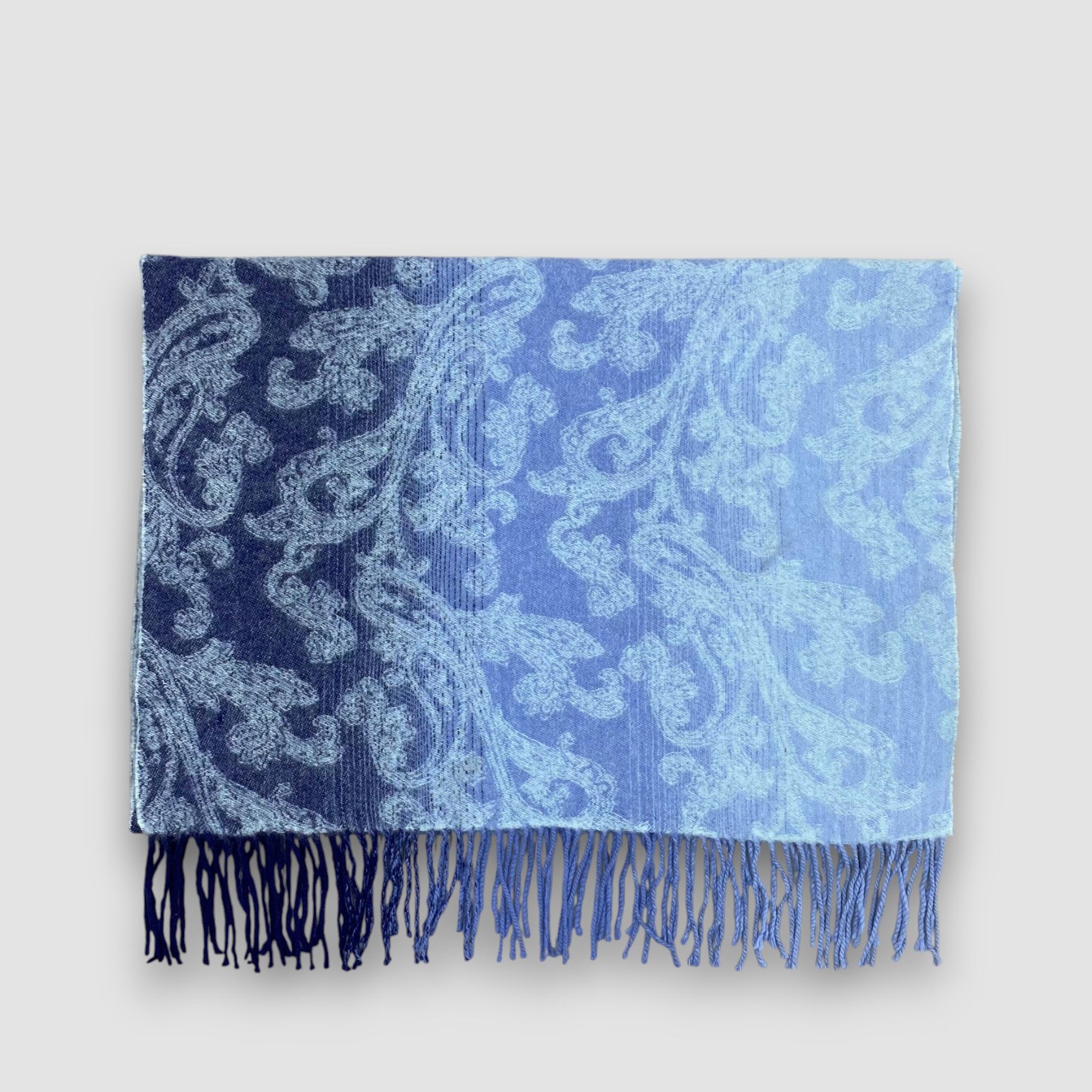 Mila Schon Vintage Mila Schon Scarf Muffler Wool Fringe Scarves Size ONE SIZE - 2 Thumbnail
