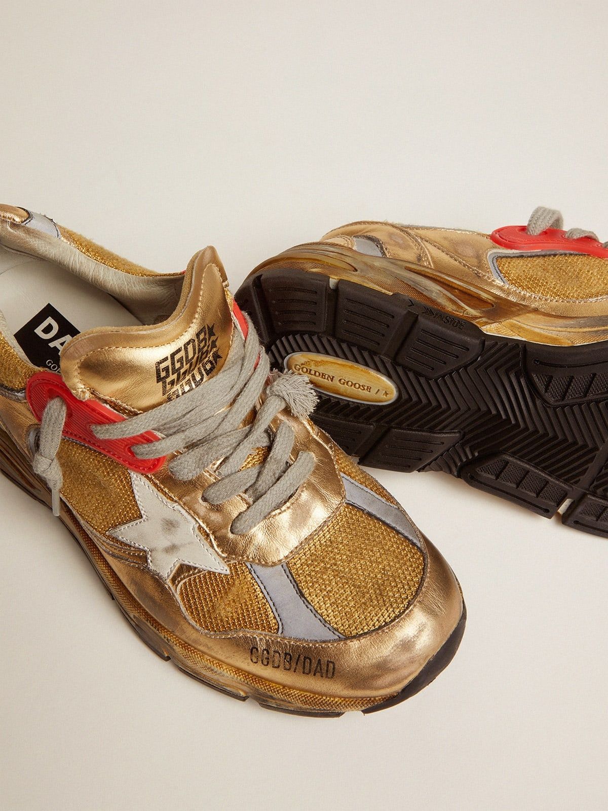 Golden Goose o1w1db10425 Dad-Star Sneakers in Multicolor Size US 8 / IT 38 - 4 Thumbnail