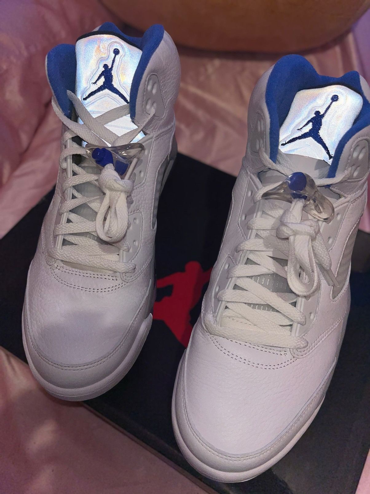 Jordan Brand Stealth Air jordan 5’s 11.5M Size US 11.5 / EU 44-45 - 6 Thumbnail