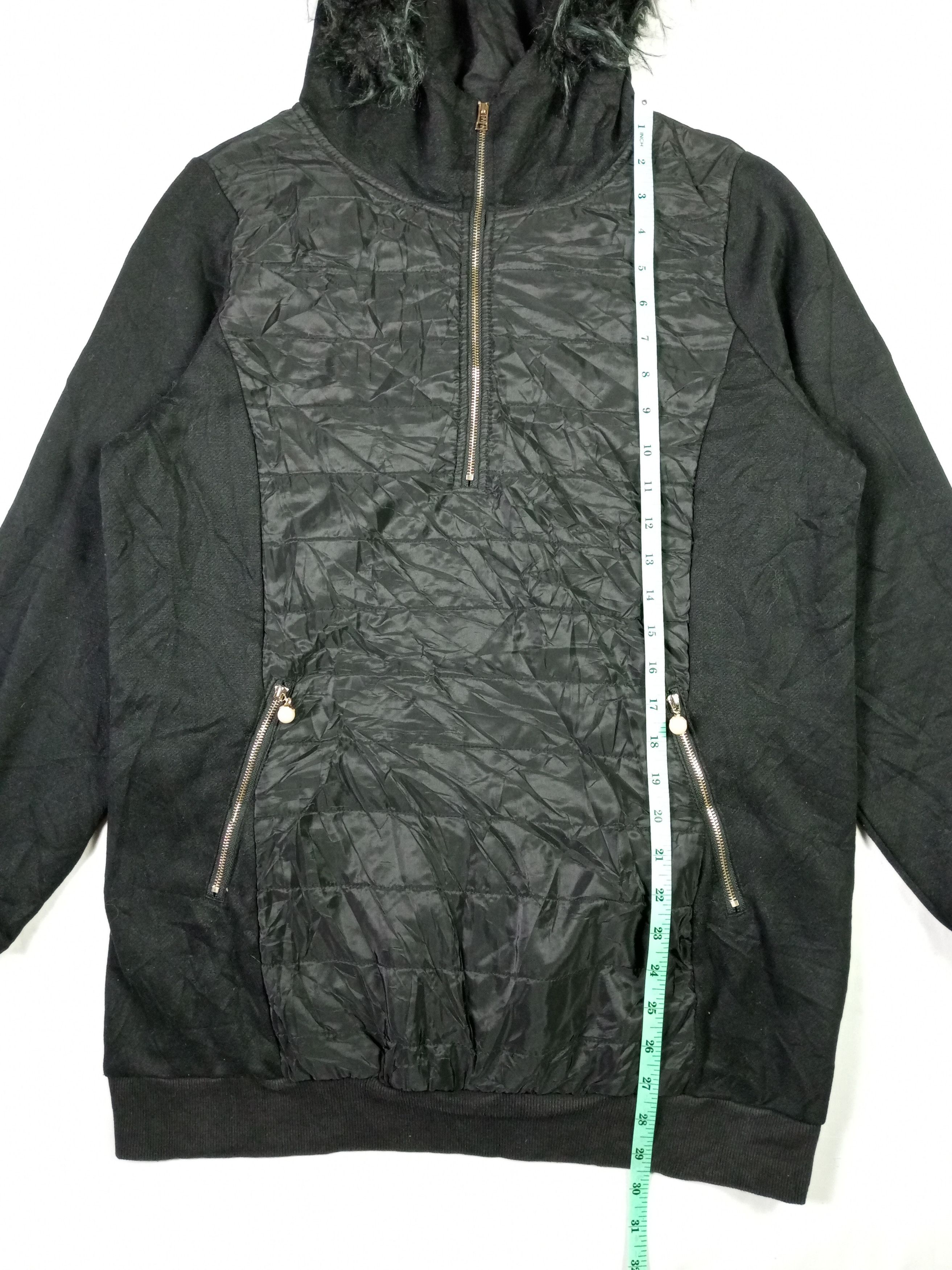 Other Crazy Black Half Zipper Fur Hoodie Lgb Style Size US L / EU 52-54 / 3 - 8 Thumbnail