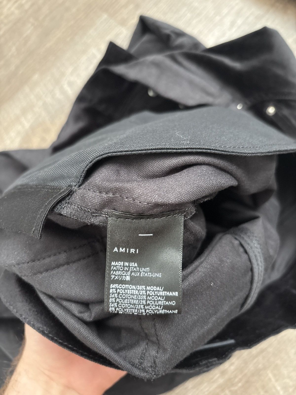 Amiri AMIRI Velour Jean Size US 36 / EU 52 - 4 Thumbnail