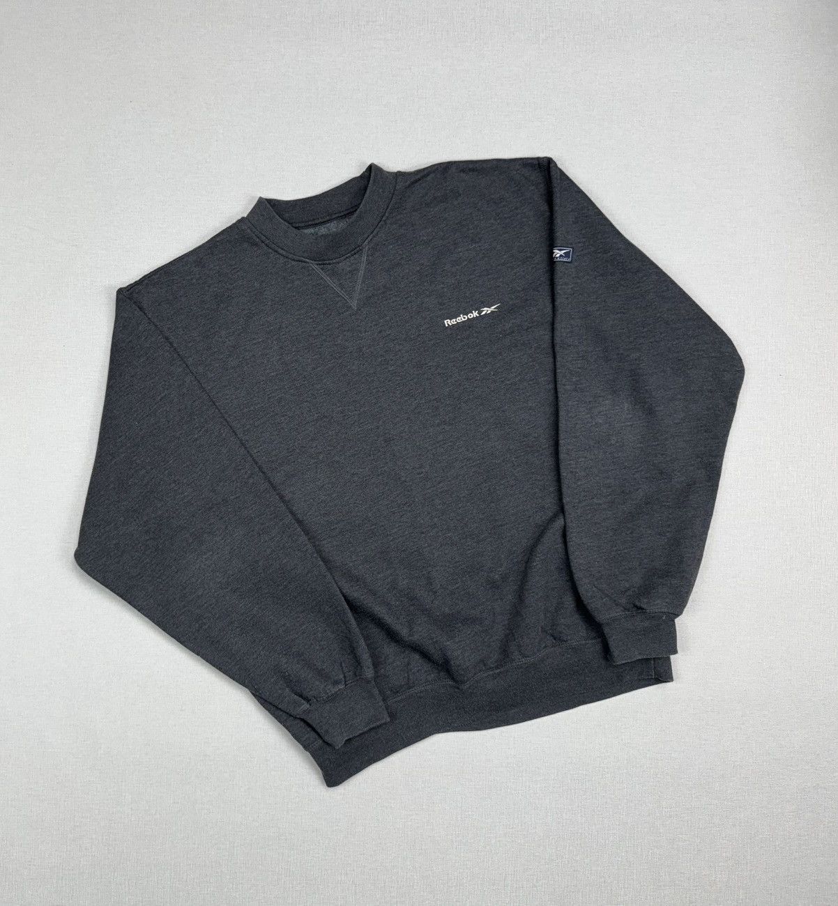 Reebok × Vintage Vintage Reebok Essentials Oversized Retro 90 Crew Sweatshirt Size US M / EU 48-50 / 2 - 1 Thumbnail