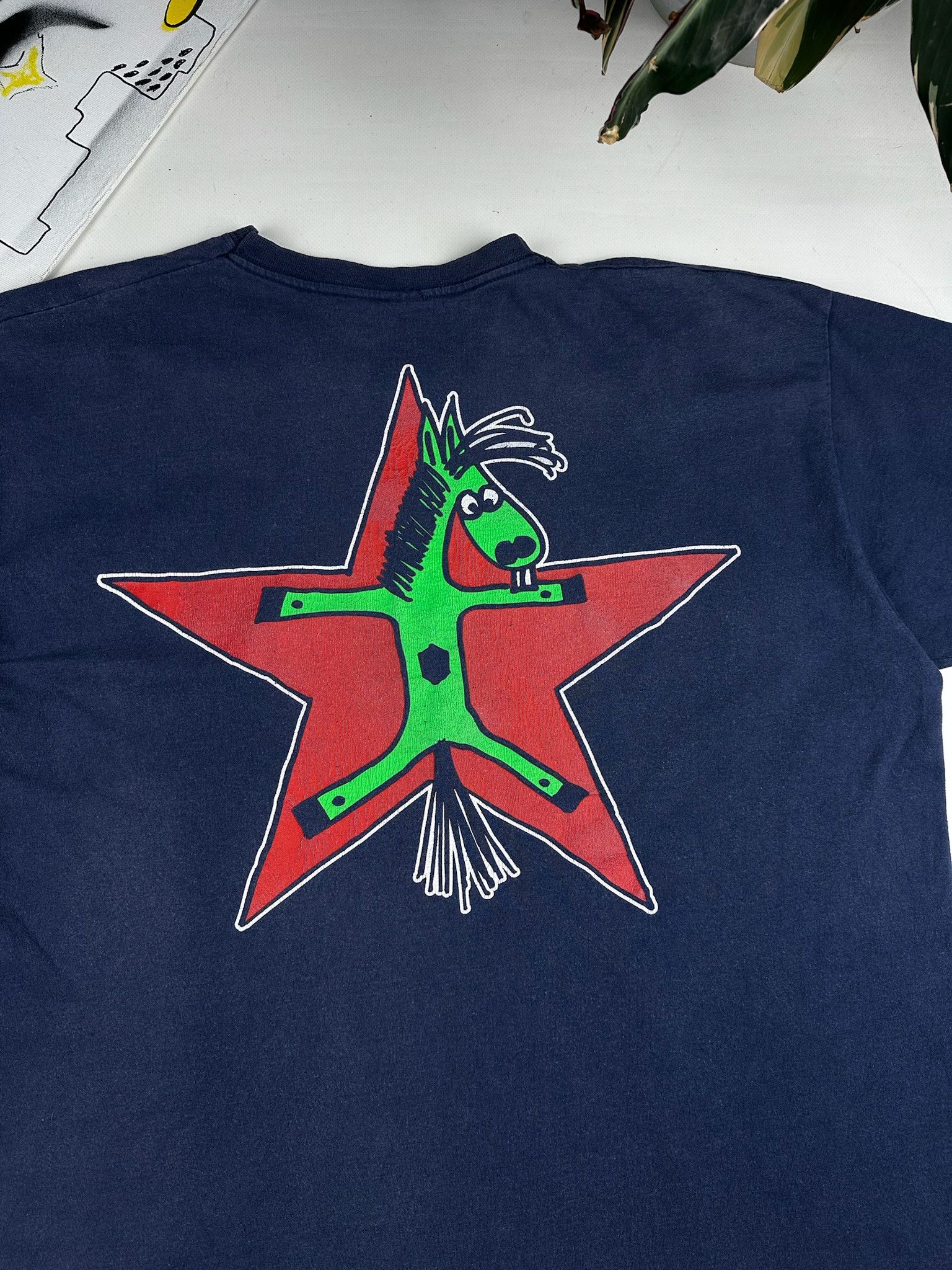 Band Tees 1994 Wizo Punk Band "Uuaarrgh!" Album Cover T Shirt Size US XL / EU 56 / 4 - 2 Thumbnail