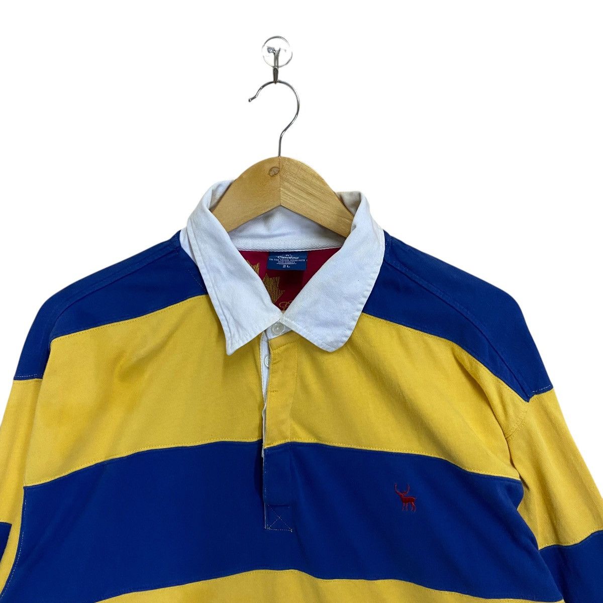 Japanese Brand × Vintage Caribou Casual Wear Polo Rugby Shirts Size XL Size US XL / EU 56 / 4 - 4 Thumbnail