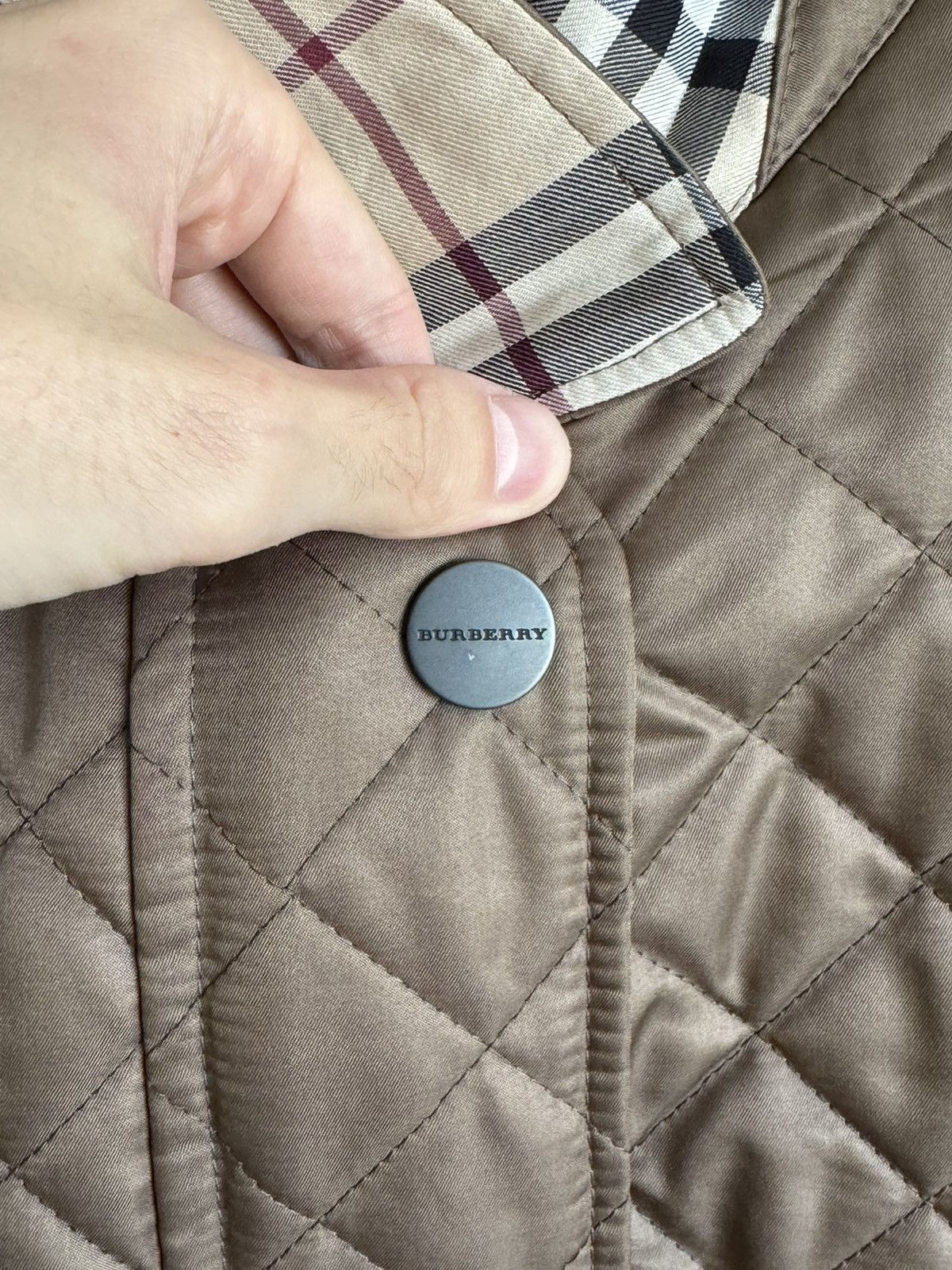 Burberry × Vintage Burberry quilted jacket Size XL / US 12-14 / IT 48-50 - 5 Thumbnail