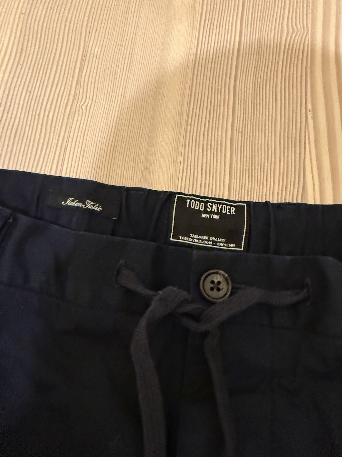 Todd Snyder Modern Chino Trouser in True Navy Size US 36 / EU 52 - 3 Thumbnail