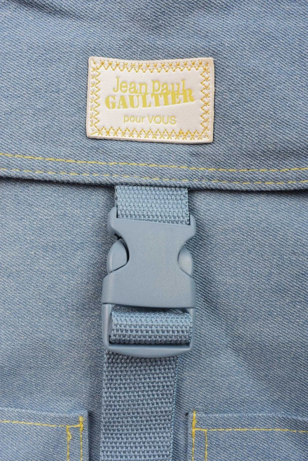 Jean Paul Gaultier Women's Jean Paul Gaultier pour VOUS Denim Mini Backpack Size ONE SIZE - 4 Thumbnail