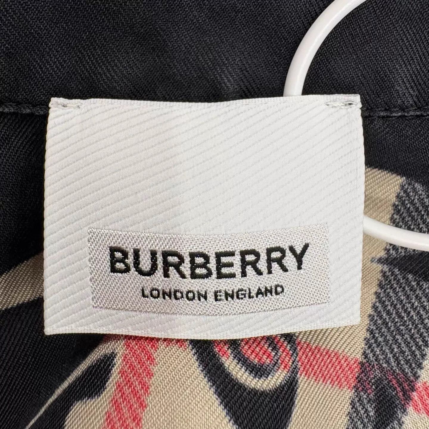 Burberry Burberry Horseferry Check silk short men's black XS Size US XS / EU 42 / 0 - 3 Thumbnail