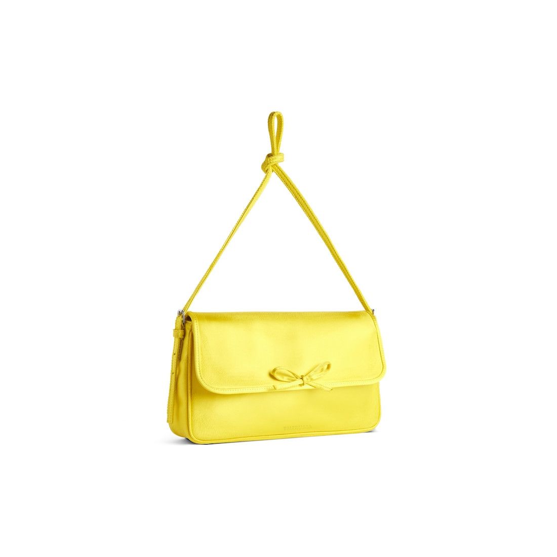 Balenciaga o1srvl11e0526 Size: OS / Leopolda Pochette Bag in Yellow Size ONE SIZE - 2 Thumbnail
