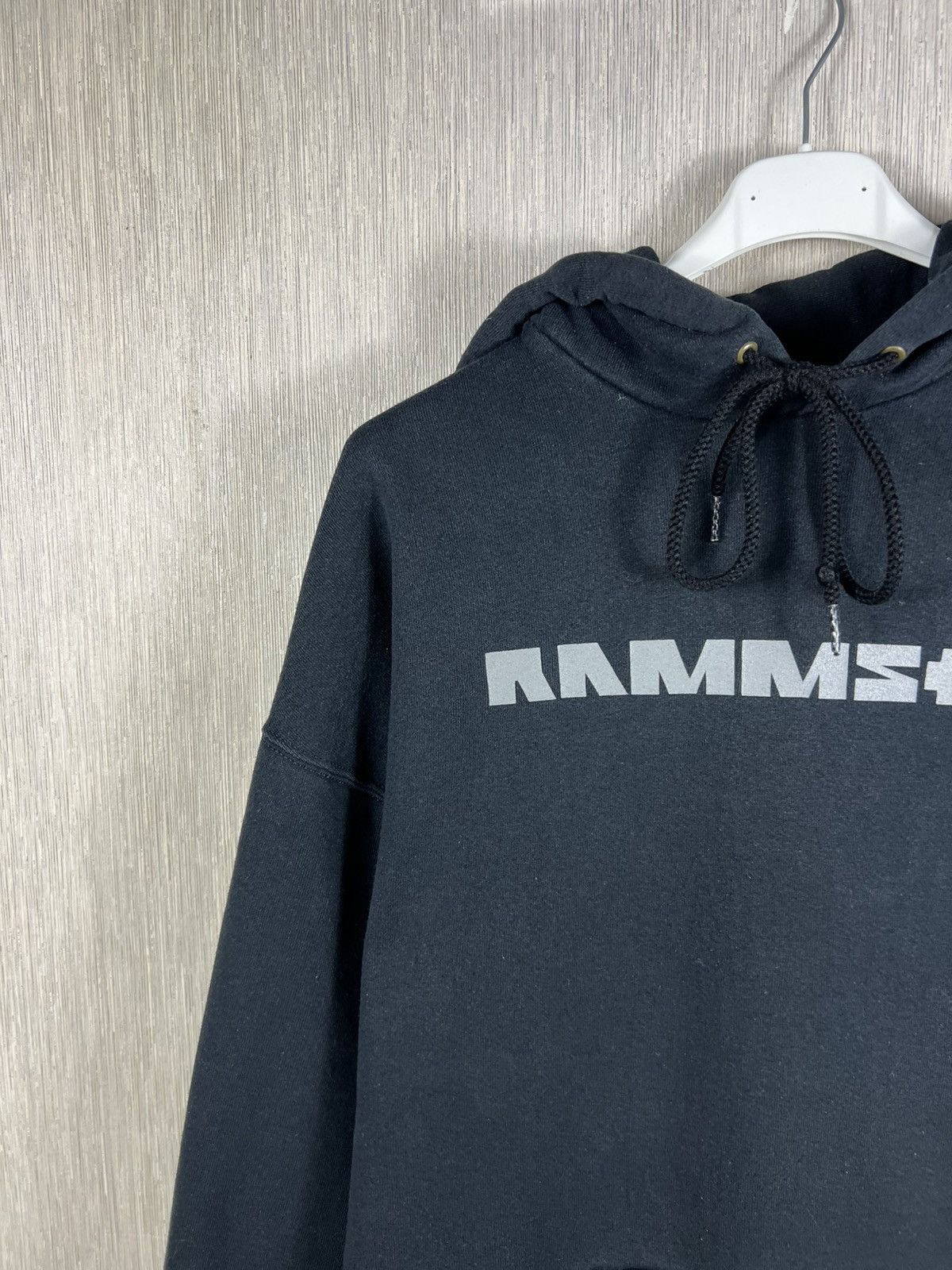 Balenciaga Vintage 90s Rammstein fire splash hoodie central logo retro Size US XXL / EU 58 / 5 - 4 Thumbnail