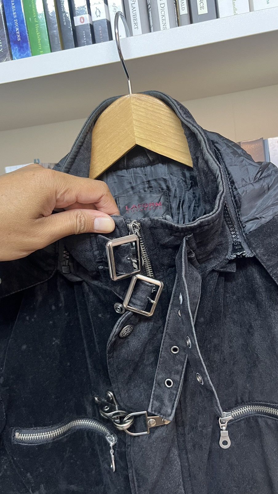 Japanese Brand Laform Japan Seditionaries Tactical Suede Jacket Size US M / EU 48-50 / 2 - 10 Thumbnail