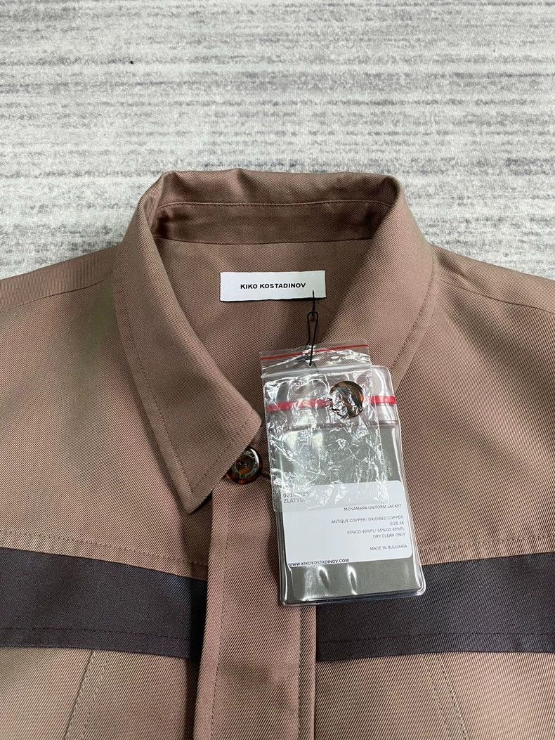 Kiko Kostadinov KIKO KOSTADINOV McNamara Jacket Brown Outerwear Jacket 250 Size US M / EU 48-50 / 2 - 4 Thumbnail