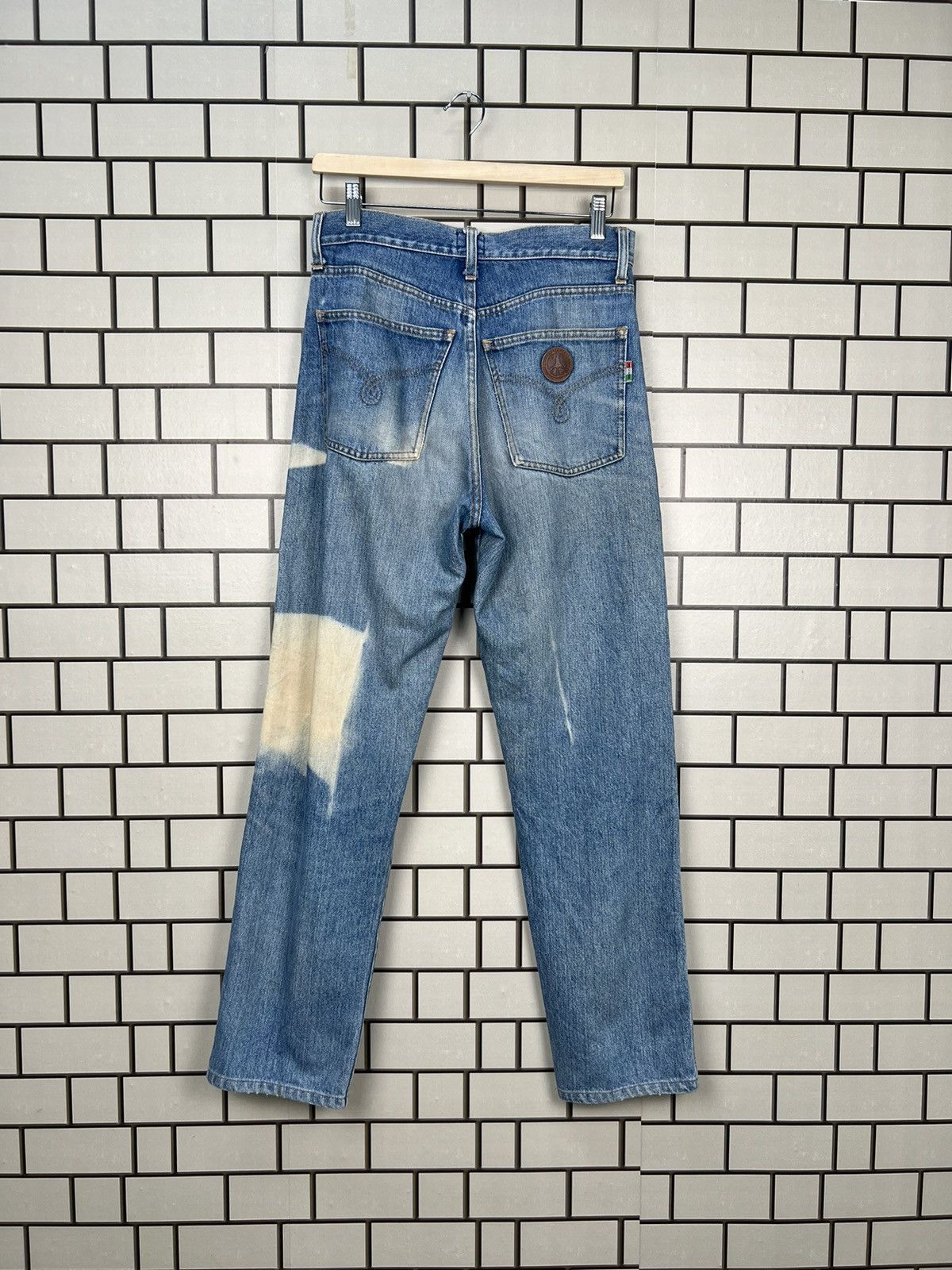 Moschino × Vintage Moschino Acid Wash Vintage Jeans Pants Size US 30 / EU 46 - 7 Thumbnail