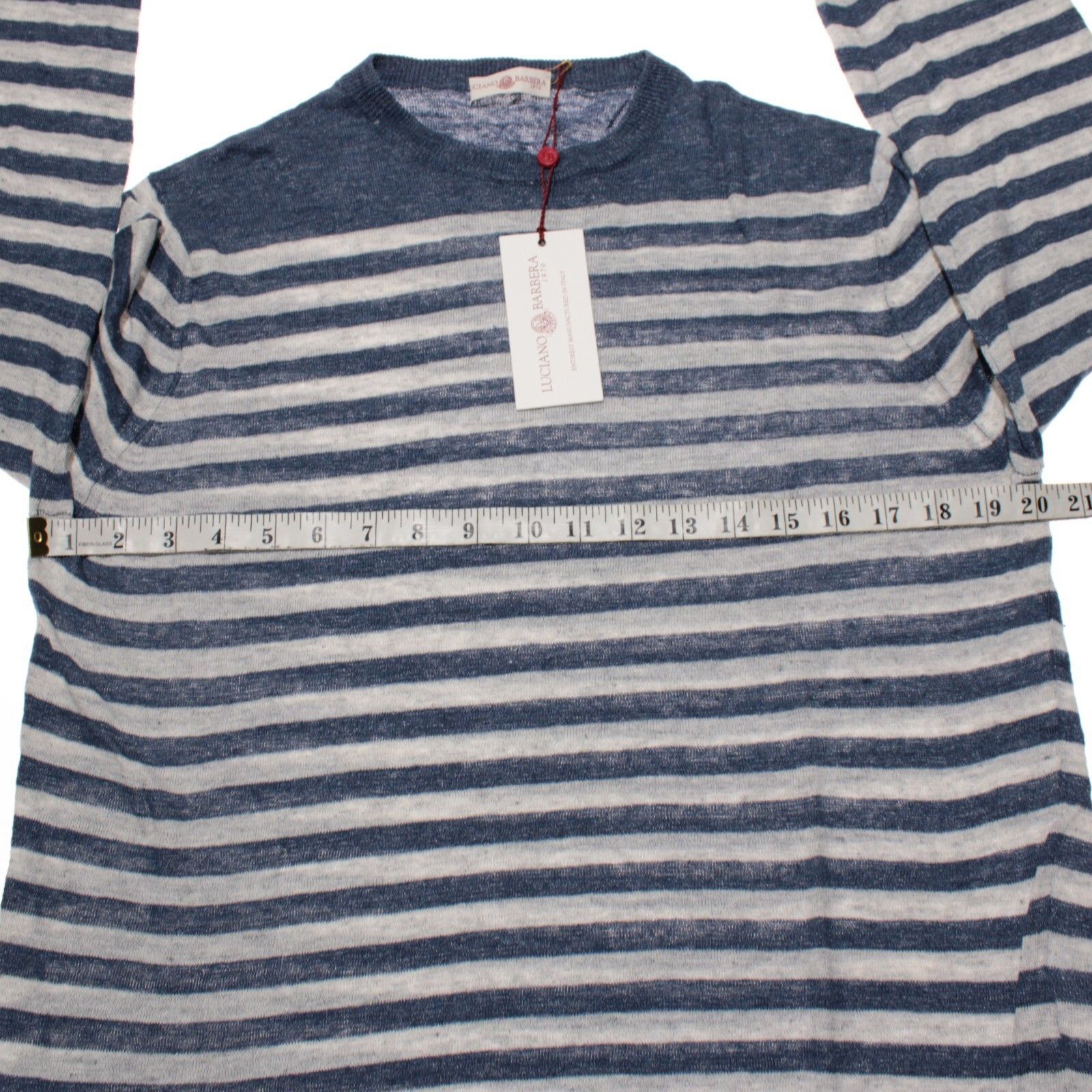 Luciano Barbera Luciano Barbera Sweater Size US M in Blue Size US M / EU 48-50 / 2 - 5 Thumbnail