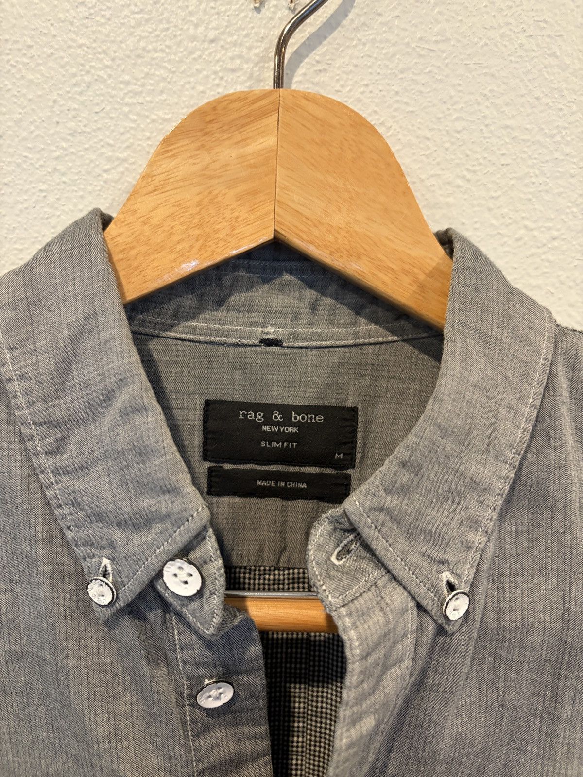Rag & Bone Rag & Bone Fit 2 Tomlin Button-down Shirt Size US M / EU 48-50 / 2 - 5 Thumbnail