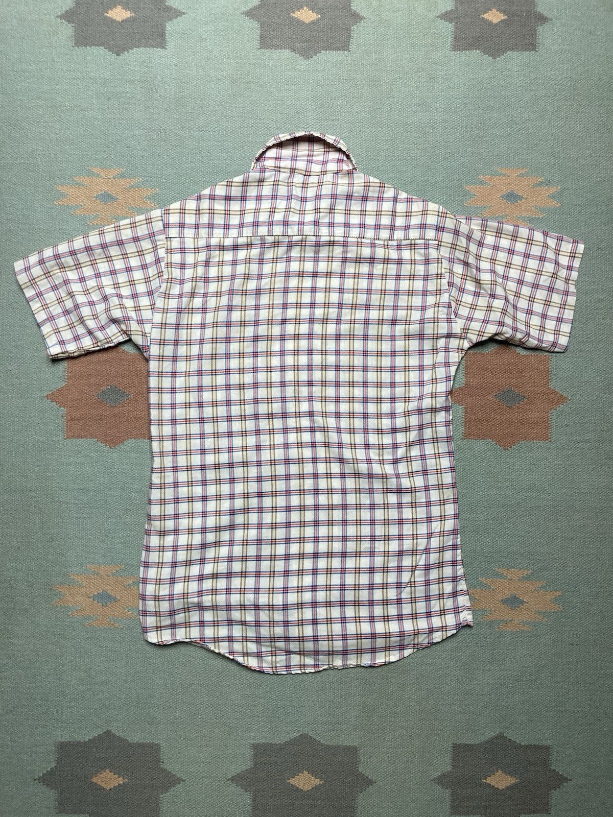 Vintage Vtg 70s button shirt Donlin plaid dagger collar men’s small Size US S / EU 44-46 / 1 - 5 Thumbnail