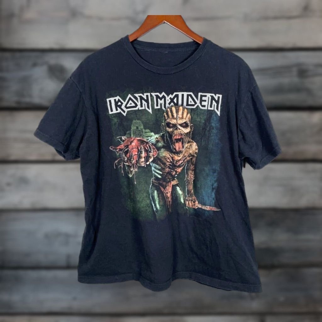 Doublet Iron Maiden Book of Souls Tour T-Shirt Adult XL Black Double-Sided Graphic Print 2016 Mens Size US XL / EU 56 / 4 - 1 Thumbnail