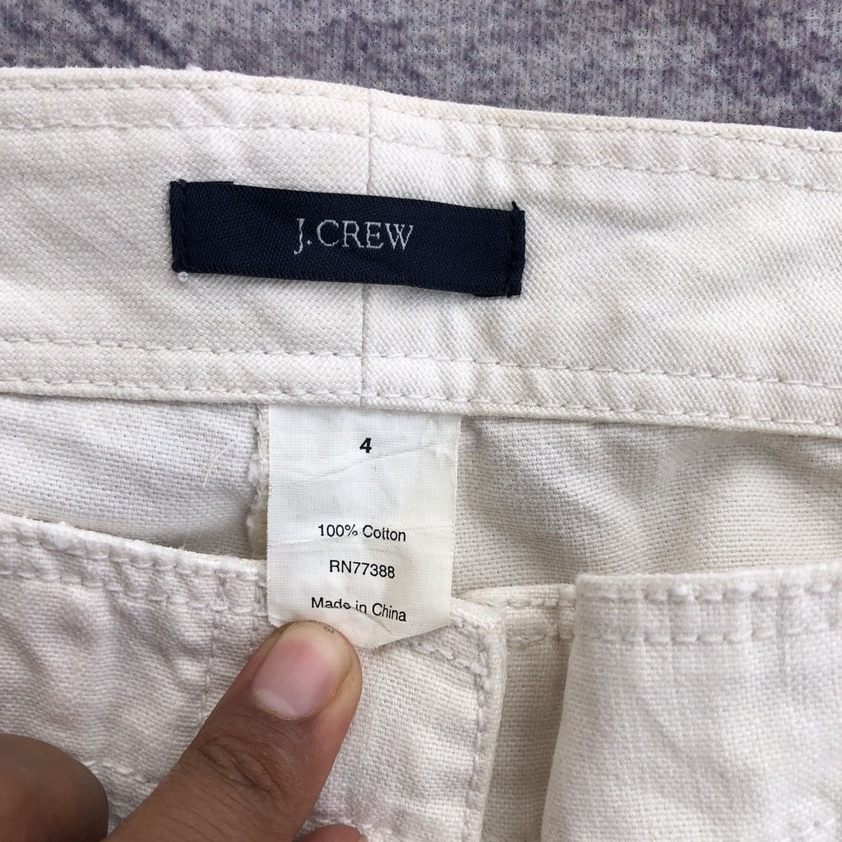 J.Crew Cargo Pants J.Crew White Multipocket Tactical pants Size US 30 / EU 46 - 6 Thumbnail