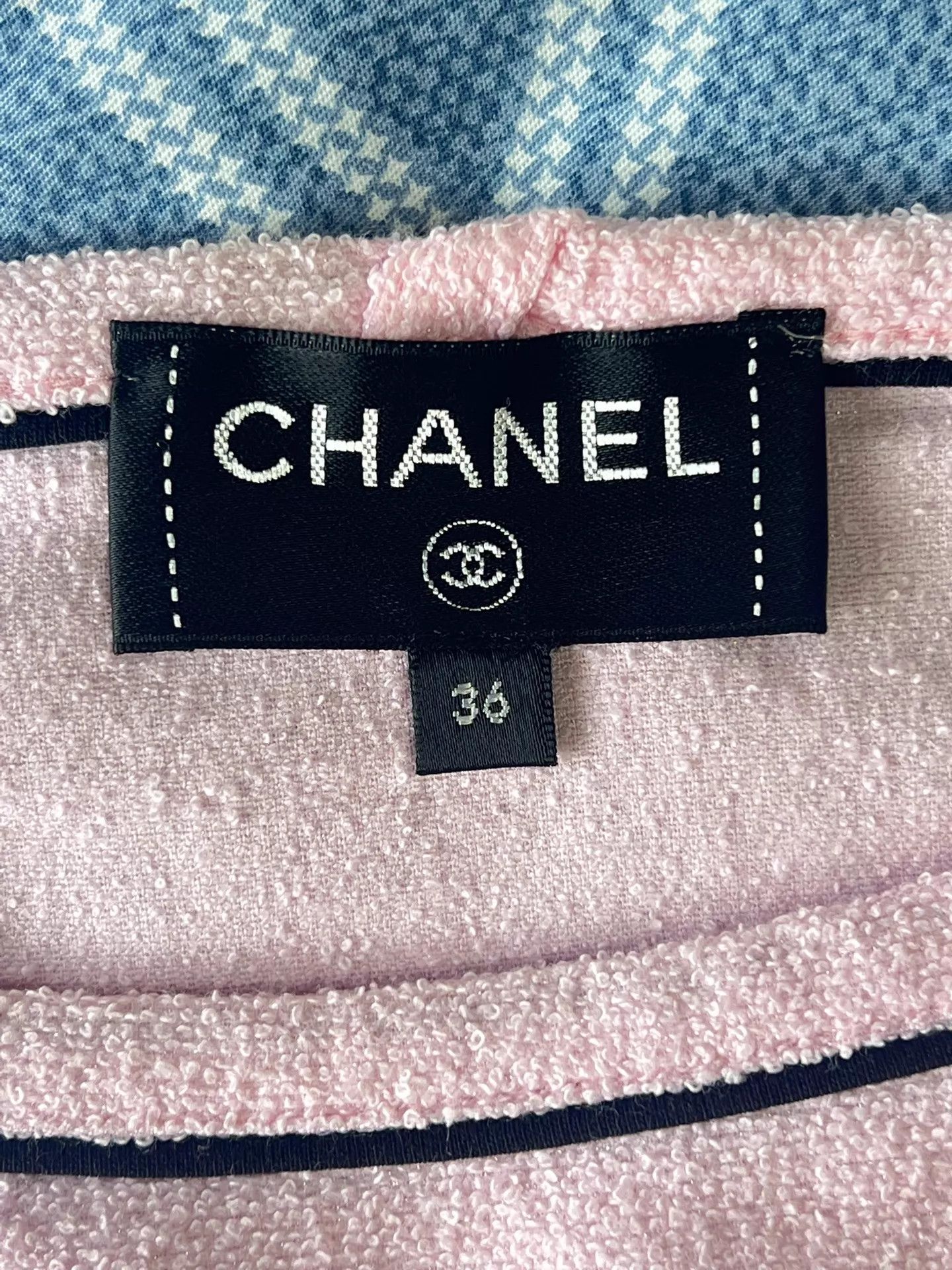 Chanel Chanel Pink Black White Colorblock Cruise Sailboat Tee 36 Size XS / US 0-2 / IT 36-38 - 6 Thumbnail