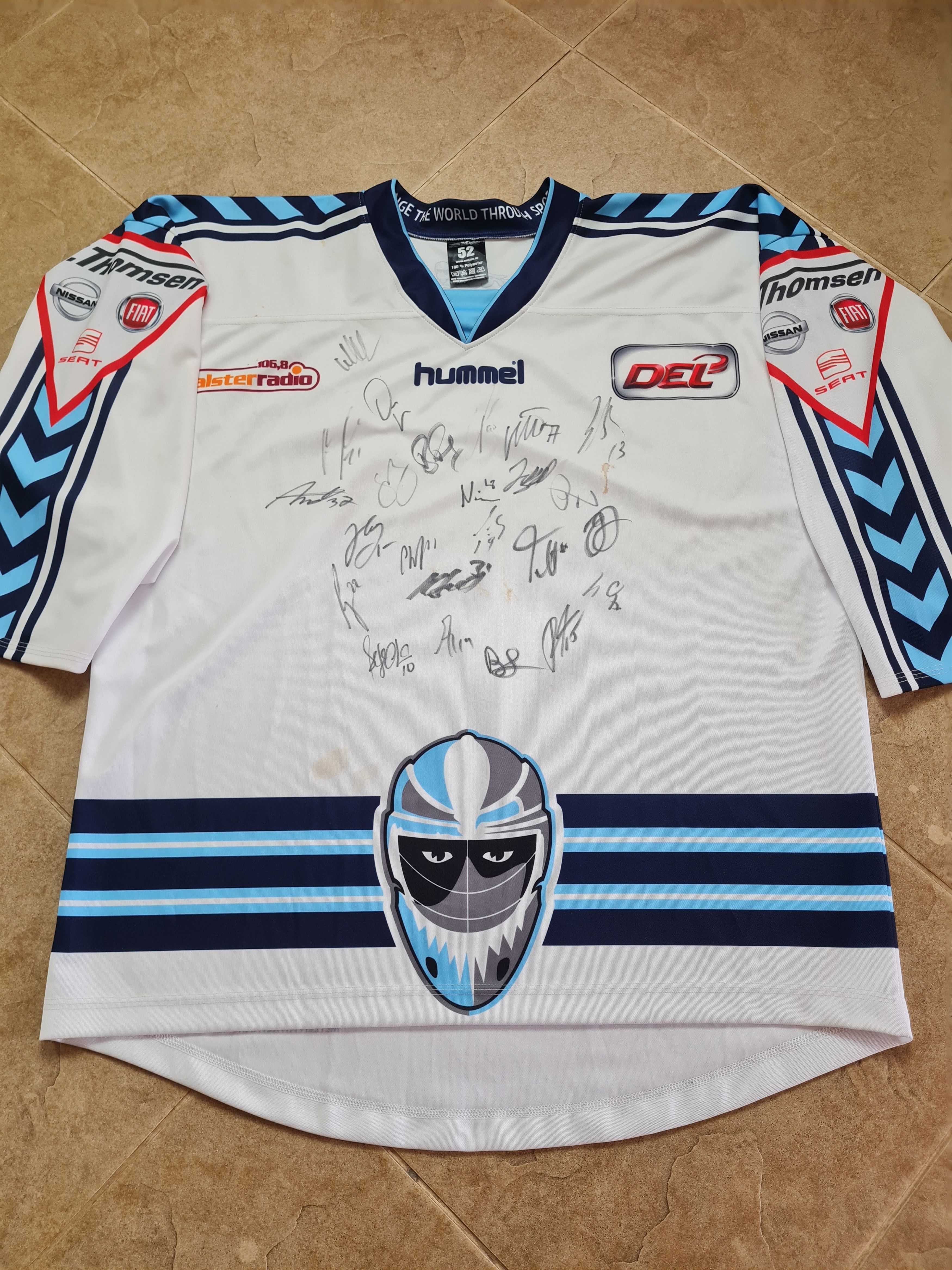 Other HAMBURG FREEZERS Humeel Shirt Maglia Camiseta kit Hockey Size US XXL / EU 58 / 5 - 2 Thumbnail