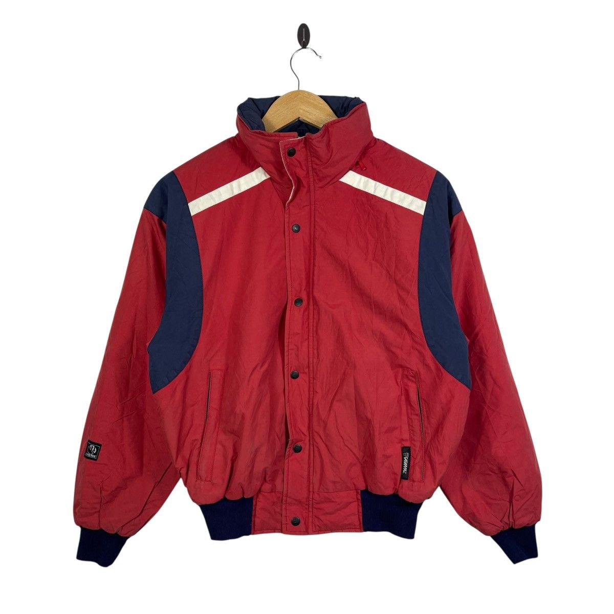 Goretex Faramaz Gore-Tex Thinsulate Puffer Ski Jacket Red Navy Size US M / EU 48-50 / 2 - 1 Thumbnail