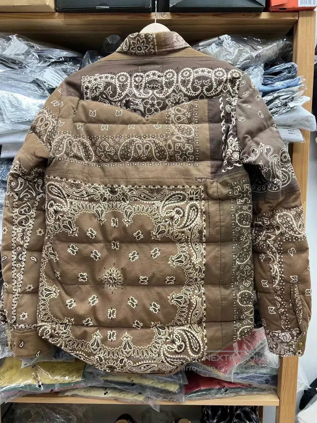 Visvim visvim kerchief down jacket in brown. Size US M / EU 48-50 / 2 - 7 Thumbnail