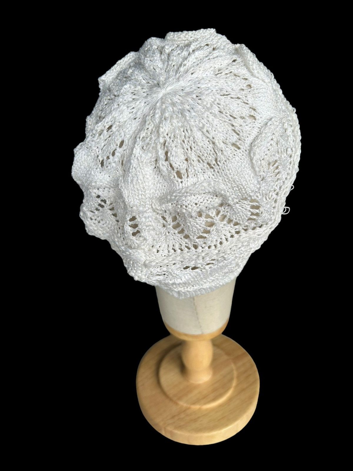 Japanese Brand Handmade Crochet Knitted Hats Size ONE SIZE - 4 Thumbnail