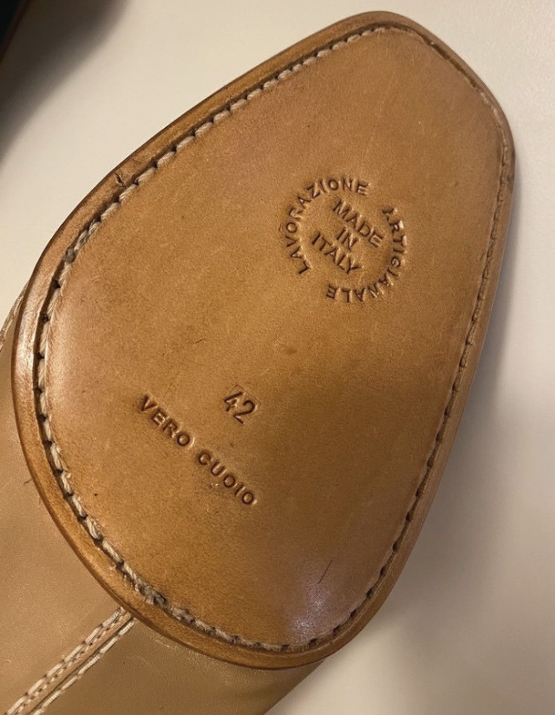 Quercioli Monk shoe in smooth leather Size US 9.5 / EU 42-43 - 6 Thumbnail