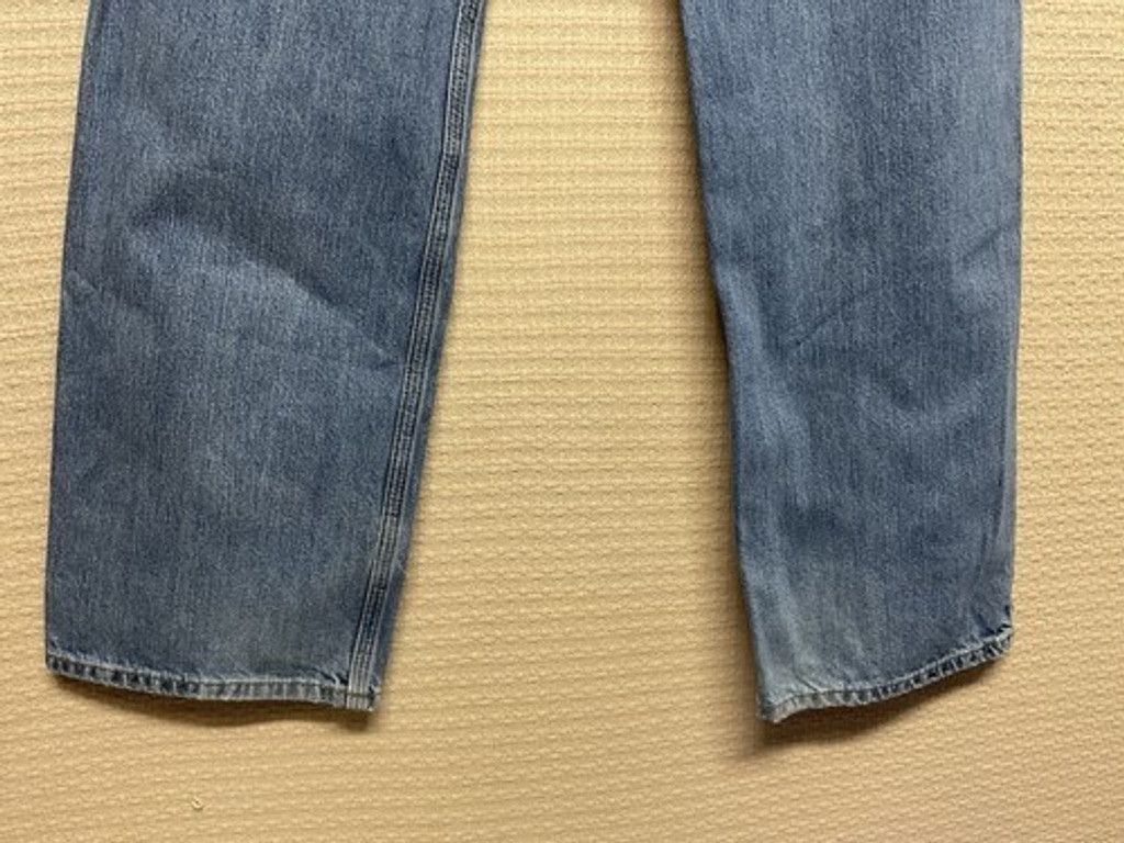 Carhartt Carhartt Blue Denim Relaxed Fit Straight Leg Jeans Men 38x32 Size US 38 / EU 54 - 5 Thumbnail