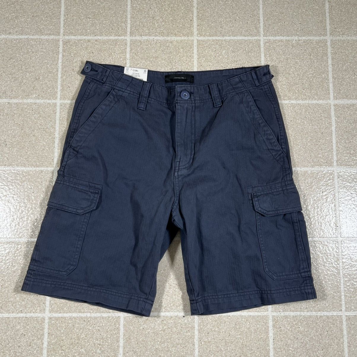 Cotton On Navy Blue Tactical Cargo Shorts Sz 30 Military
