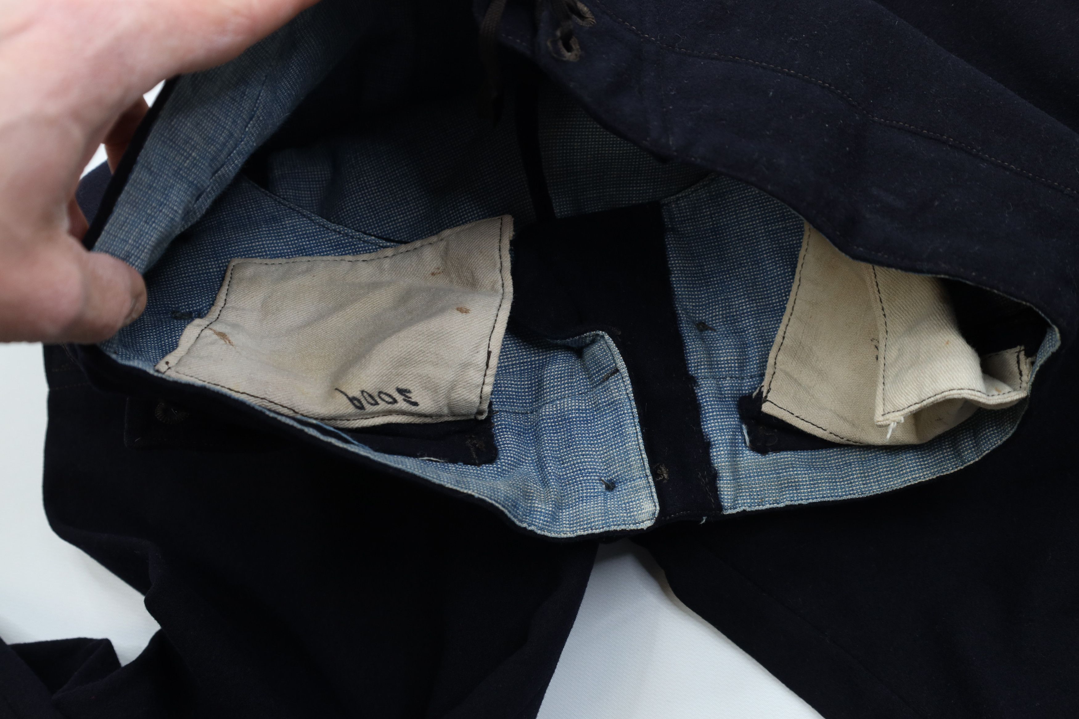Vintage Vintage 40s 50s World War II Jack Wool Bell Bottoms Pants Size US 30 / EU 46 - 8 Thumbnail
