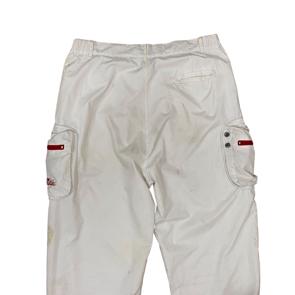 Marc Buchanan × Pelle Pelle ☀️MARC BUCHANAN PELLE PELLE CARGO POLYESTER PANT Size US 33 - 8 Thumbnail