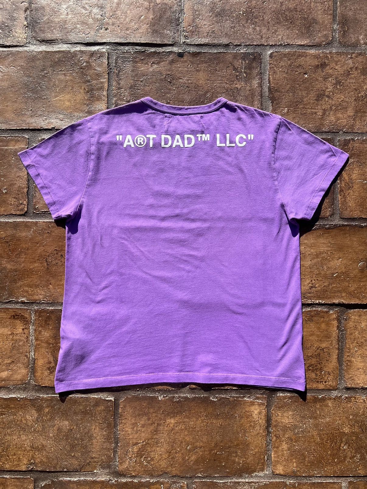 Off-White Off white purple tee - Tequila and cigars Size US S / EU 44-46 / 1 - 4 Thumbnail