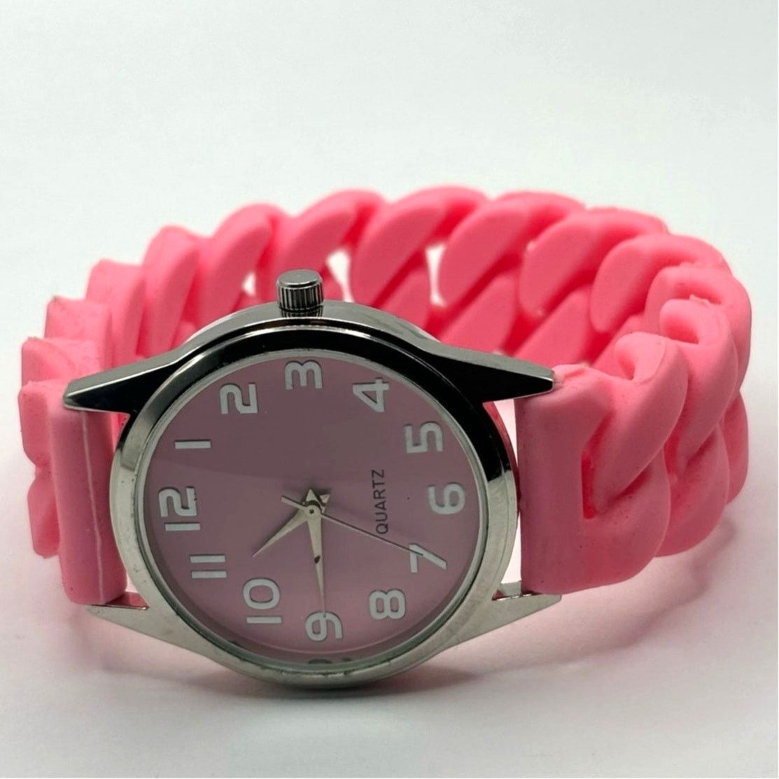 Other Silver & Pink Watch Size ONE SIZE - 3 Thumbnail