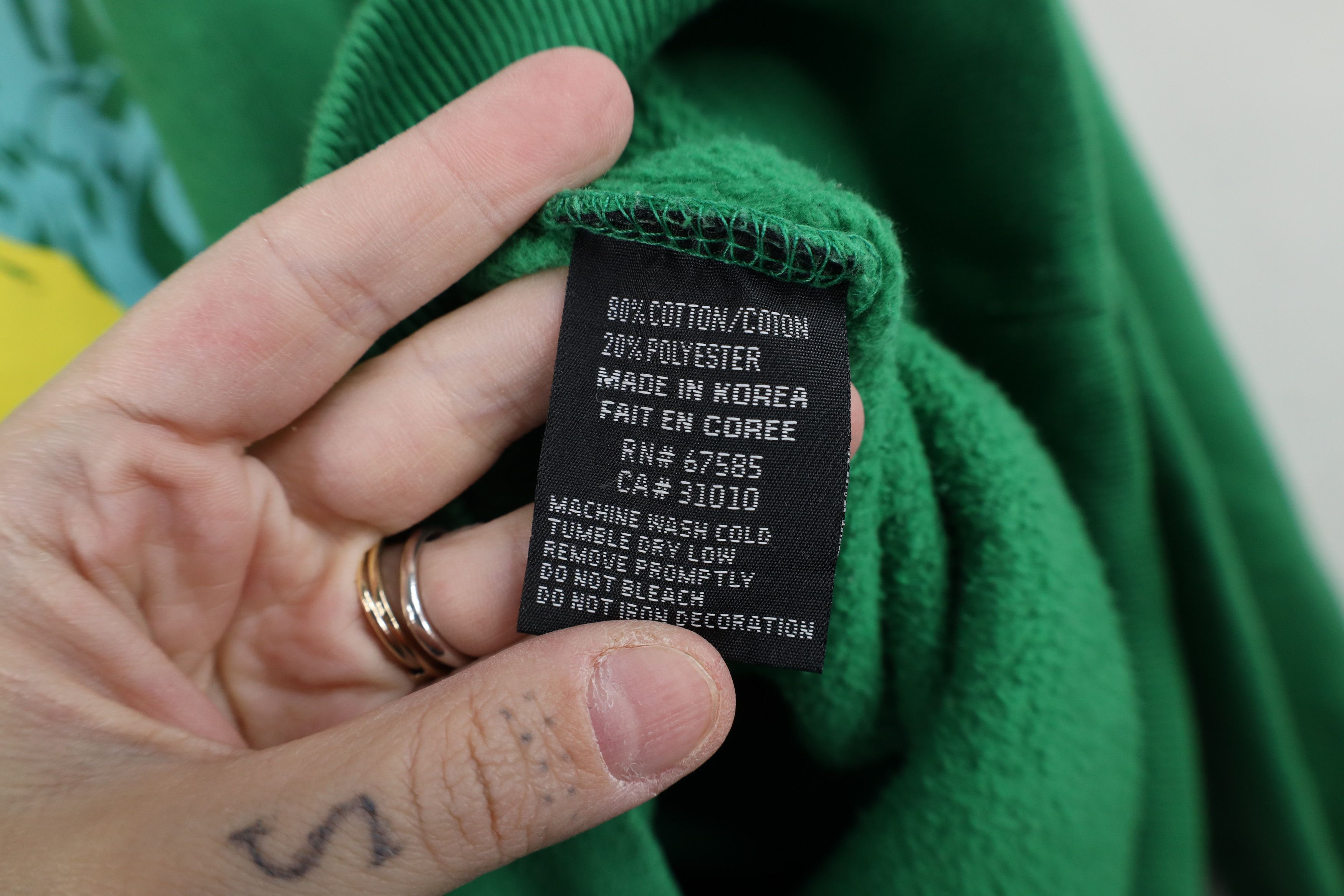 Nintendo Vintage Y2K 2006 Nintendo Zelda Game Hoodie Sweatshirt Green Size US L / EU 52-54 / 3 - 10 Thumbnail