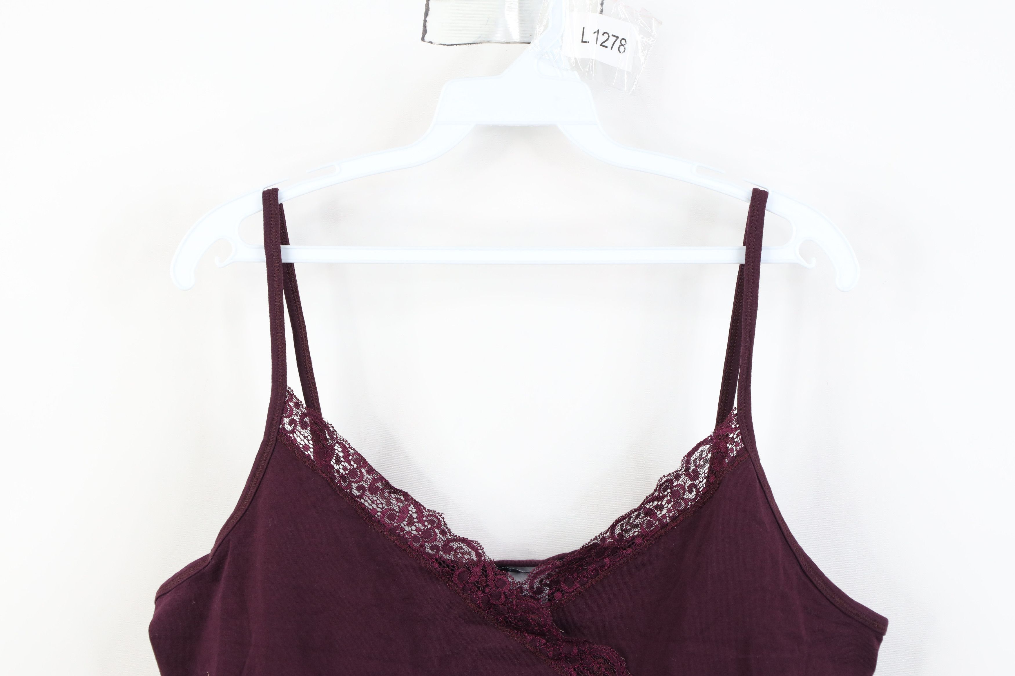 Gap Vintage Y2K Gap Stretch Babydoll Bella Cami Tank Top Shirt Size XL / US 12-14 / IT 48-50 - 2 Thumbnail