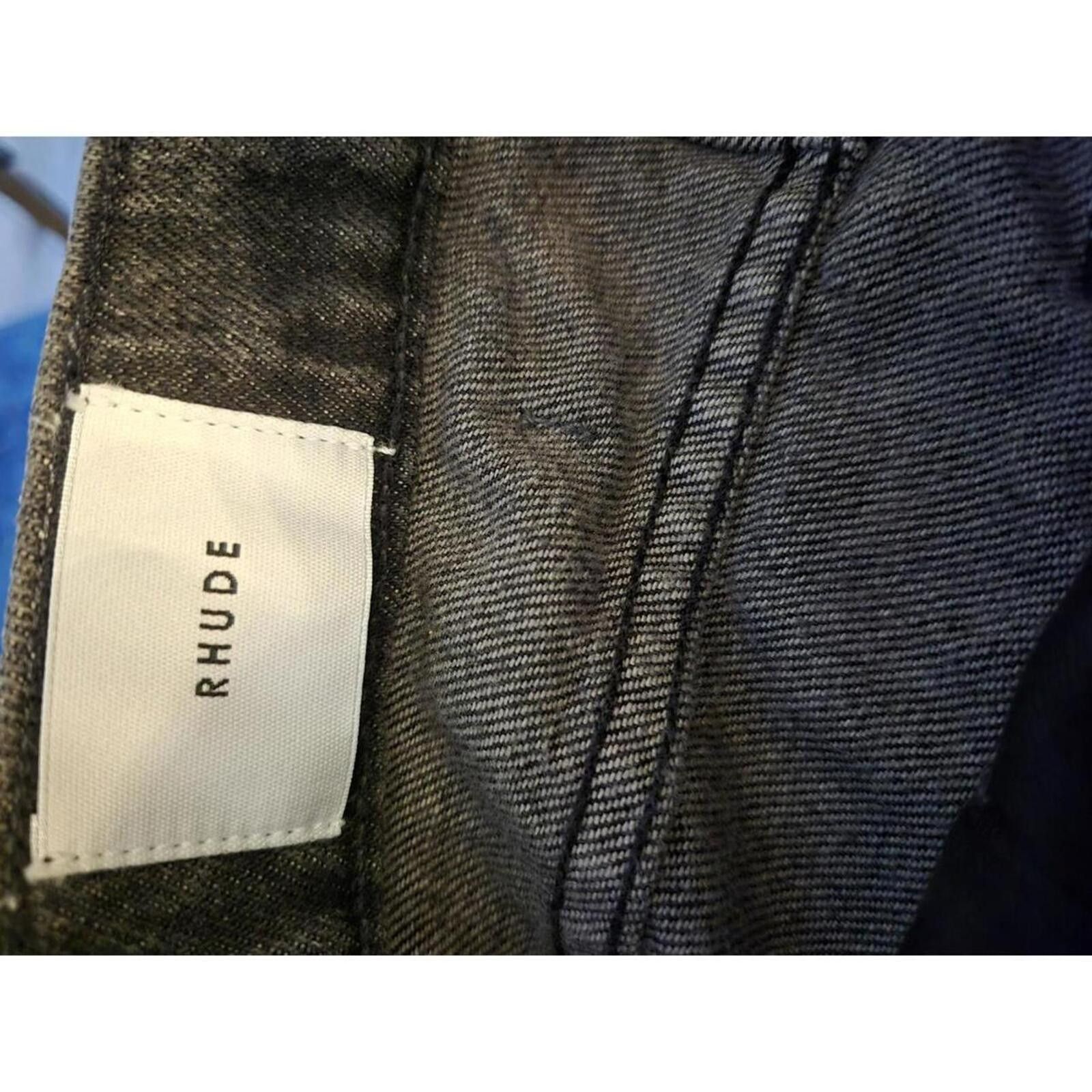 Rhude Rhude Black Denim Jeans Size 30 Size US 30 / EU 46 - 4 Thumbnail