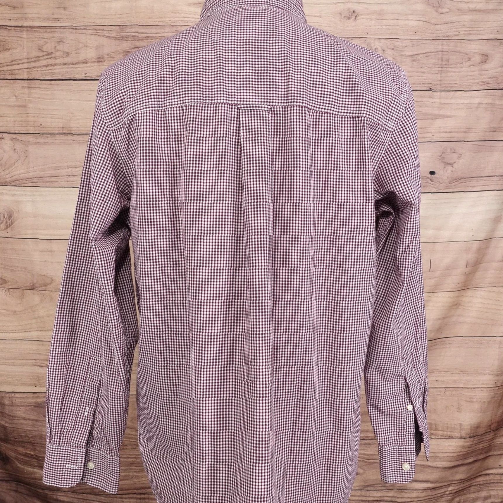 Chaps Chaps Shirt Mens Medium Red Check Long Sleeve Button Down Easy Care Casual Size US M / EU 48-50 / 2 - 4 Thumbnail