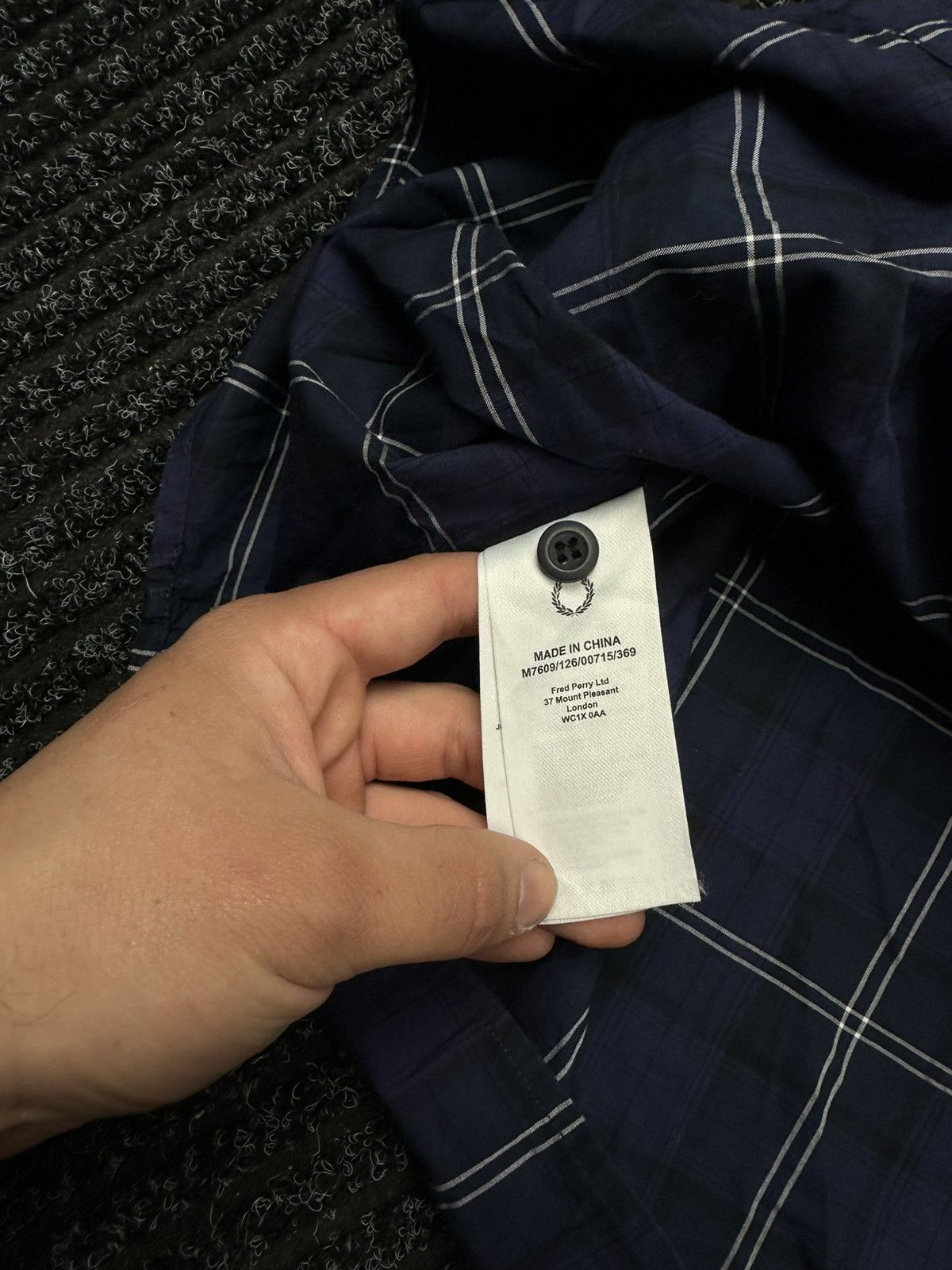 Fred Perry Fred Perry Casual Check Shirt Size US L / EU 52-54 / 3 - 8 Thumbnail