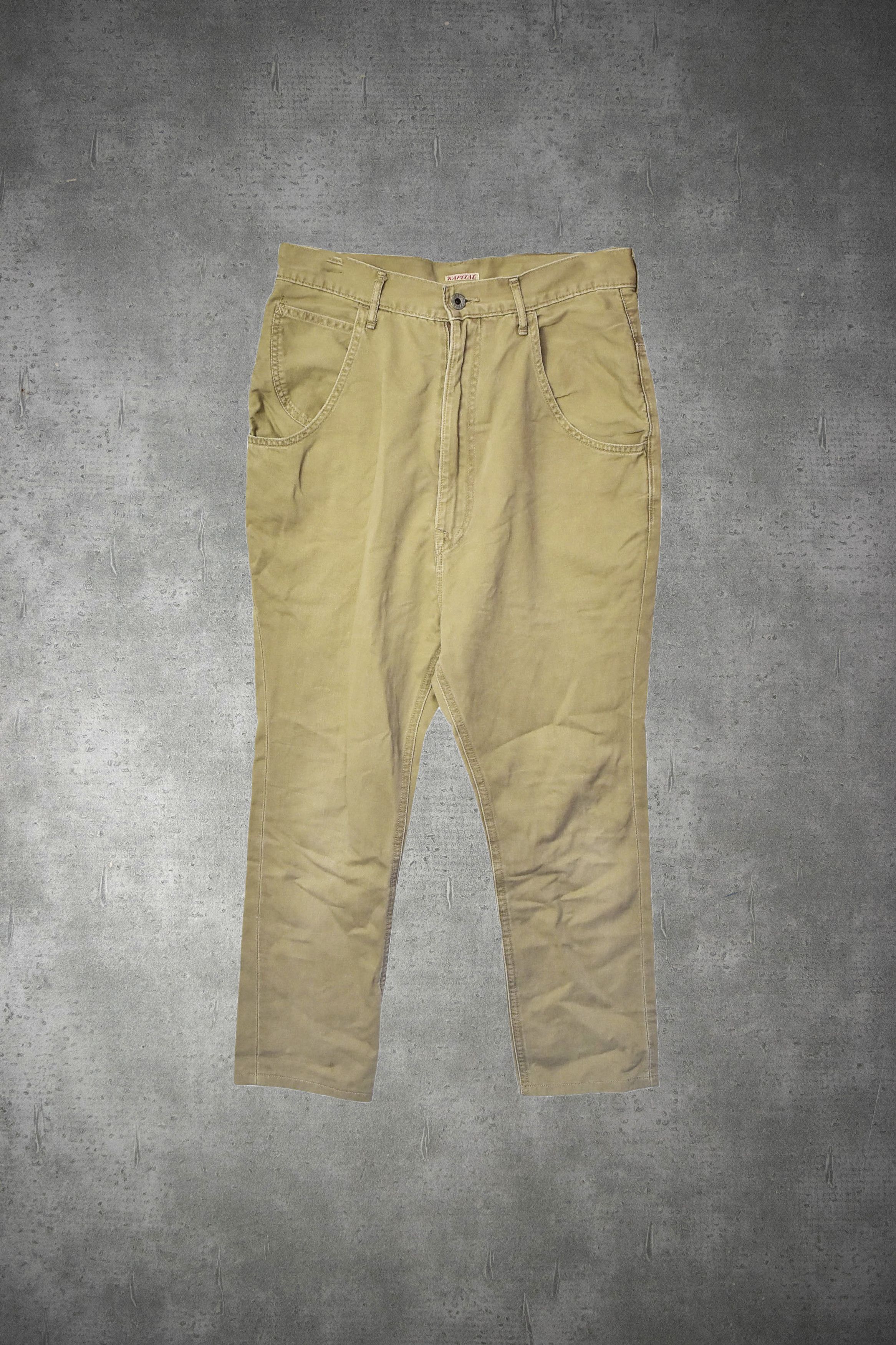 image of Blue Blue Japan/chino Pants/ 21834 - 0395 53 in Beige, Men's (Size 32)
