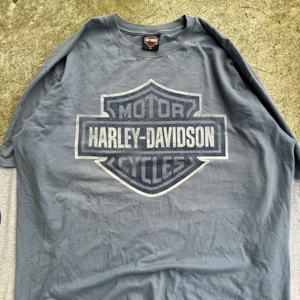 Harley Davidson Harley Faded Metal Flame Longsleeve Thermal Shirt ERD Grunge Size US XXL / EU 58 / 5 - 4 Thumbnail
