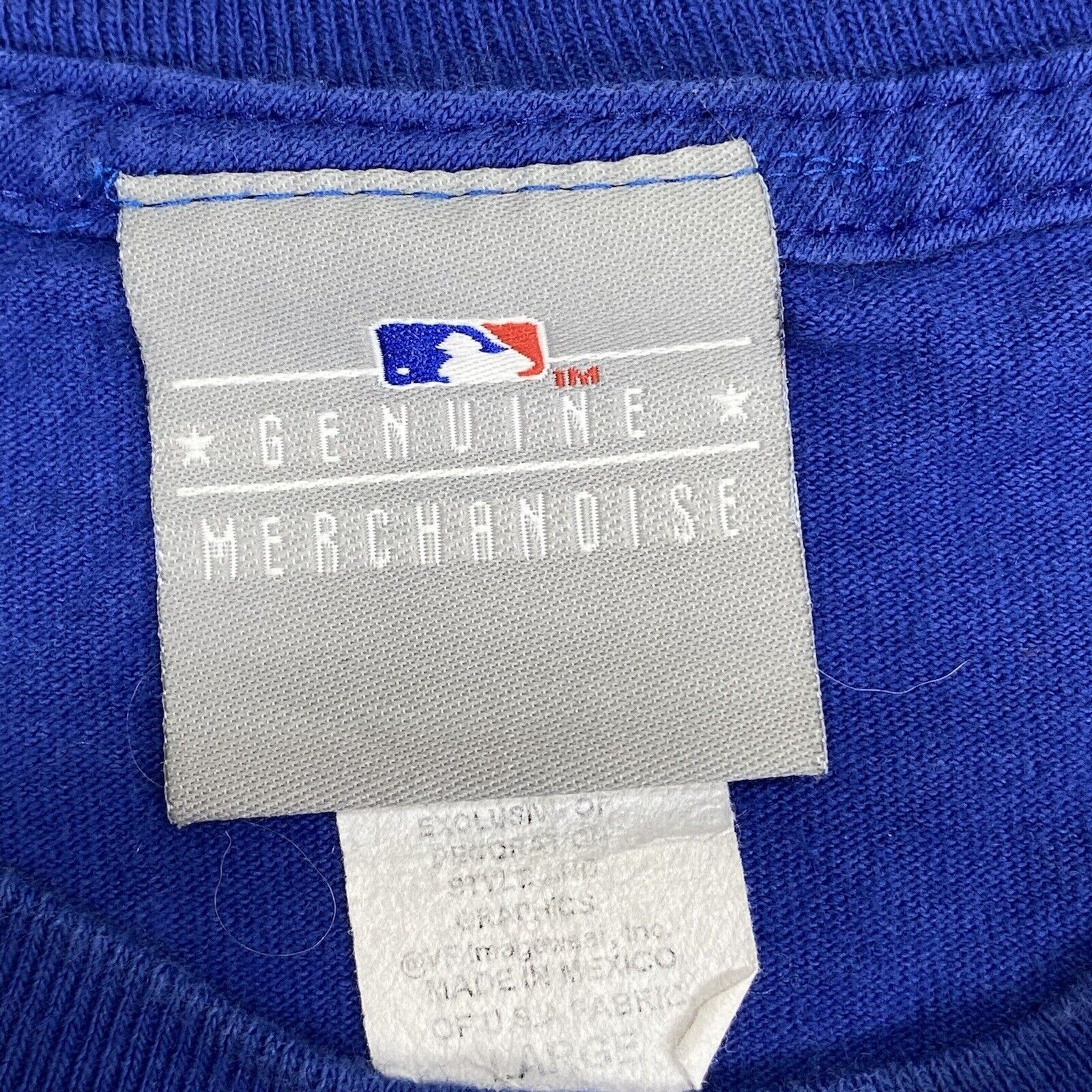 MLB MLB Chicago Cubs Large Blue Baseball Logo Graphic T Shirt Size L / US 10 / IT 46 - 3 Thumbnail