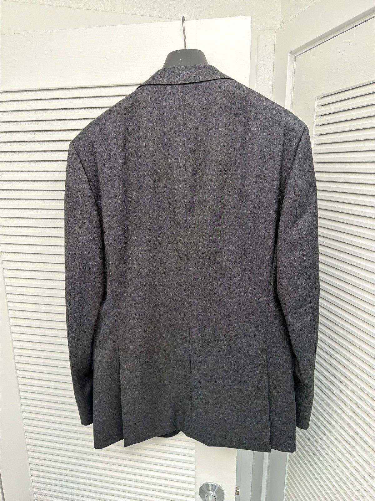 Suitsupply Dark Grey Napoli Suit Jacket Size 40L - 3 Thumbnail