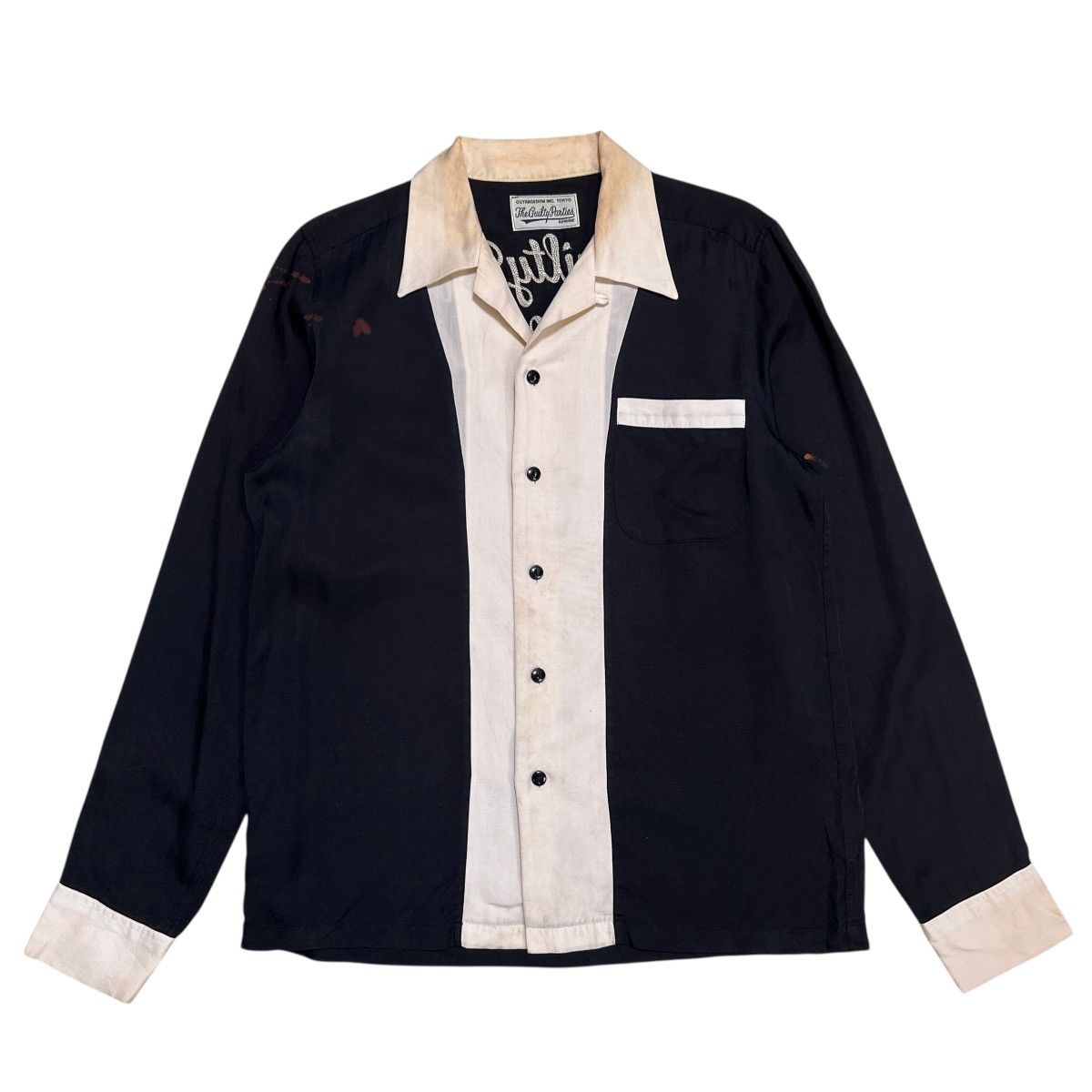 Wacko Maria 🔥 WARKO MARIA GUILTY PARTIES RAYON SHIRT Size US M / EU 48-50 / 2 - 2 Thumbnail