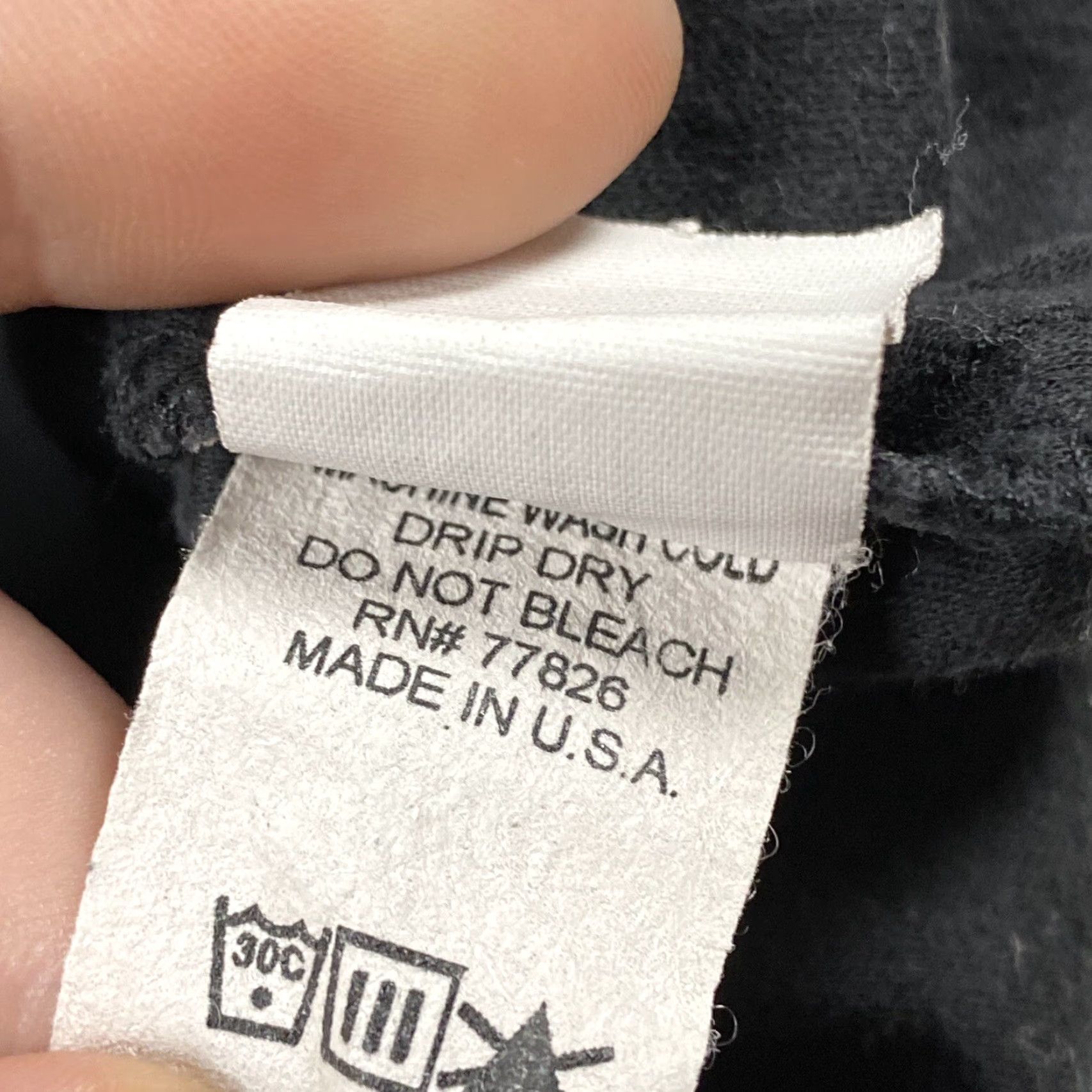Vintage VINTAGE 90s HANASPORT CROPPED BUTTON RINGER COLLAR GOLF POLO SHIRT BLACK WOMENS XL Size XL / US 12-14 / IT 48-50 - 6 Thumbnail