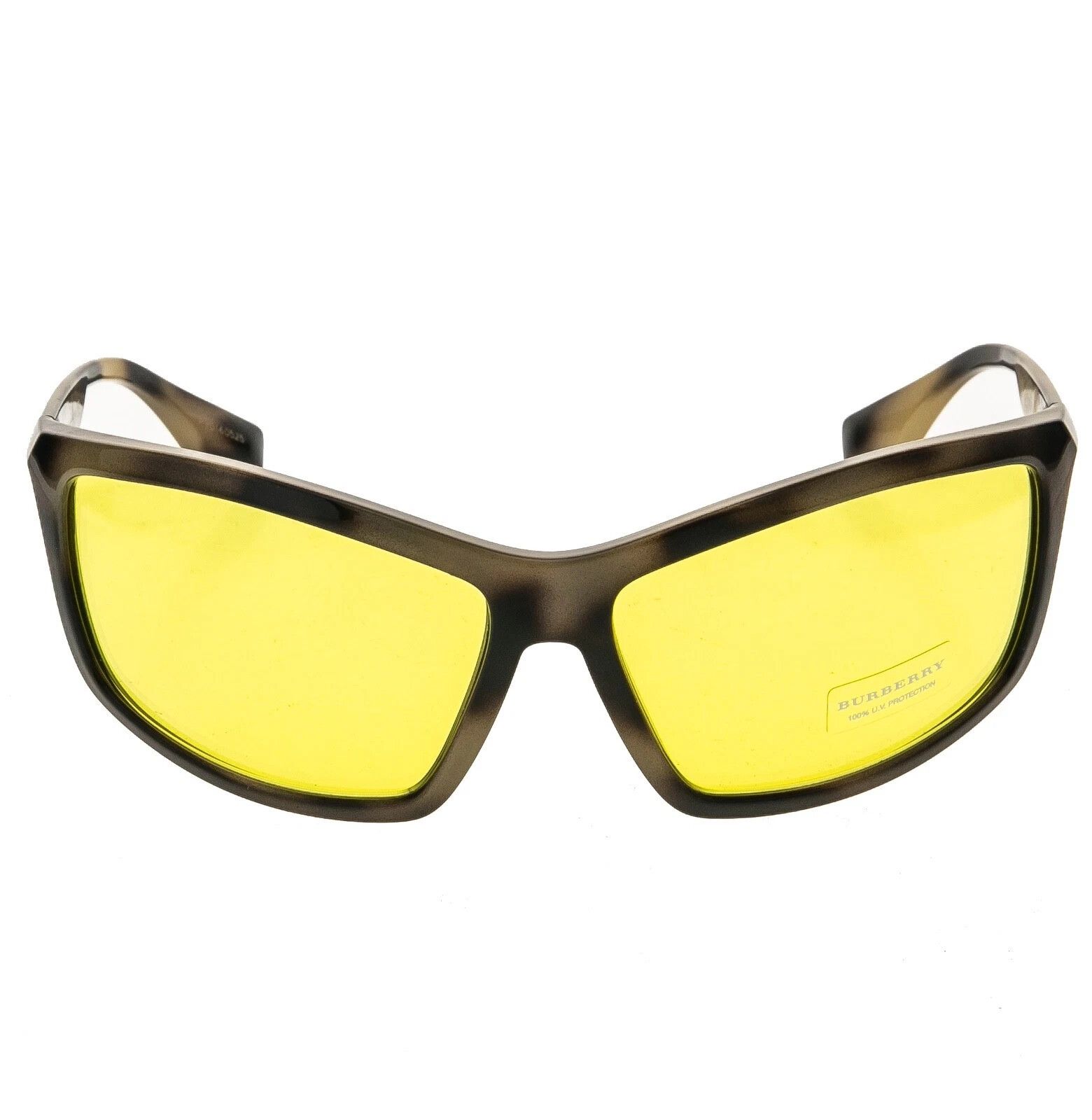 Burberry BURBERRY BE4297 4297 Wrap Mask Spotted Brown Yellow Size ONE SIZE - 8 Thumbnail