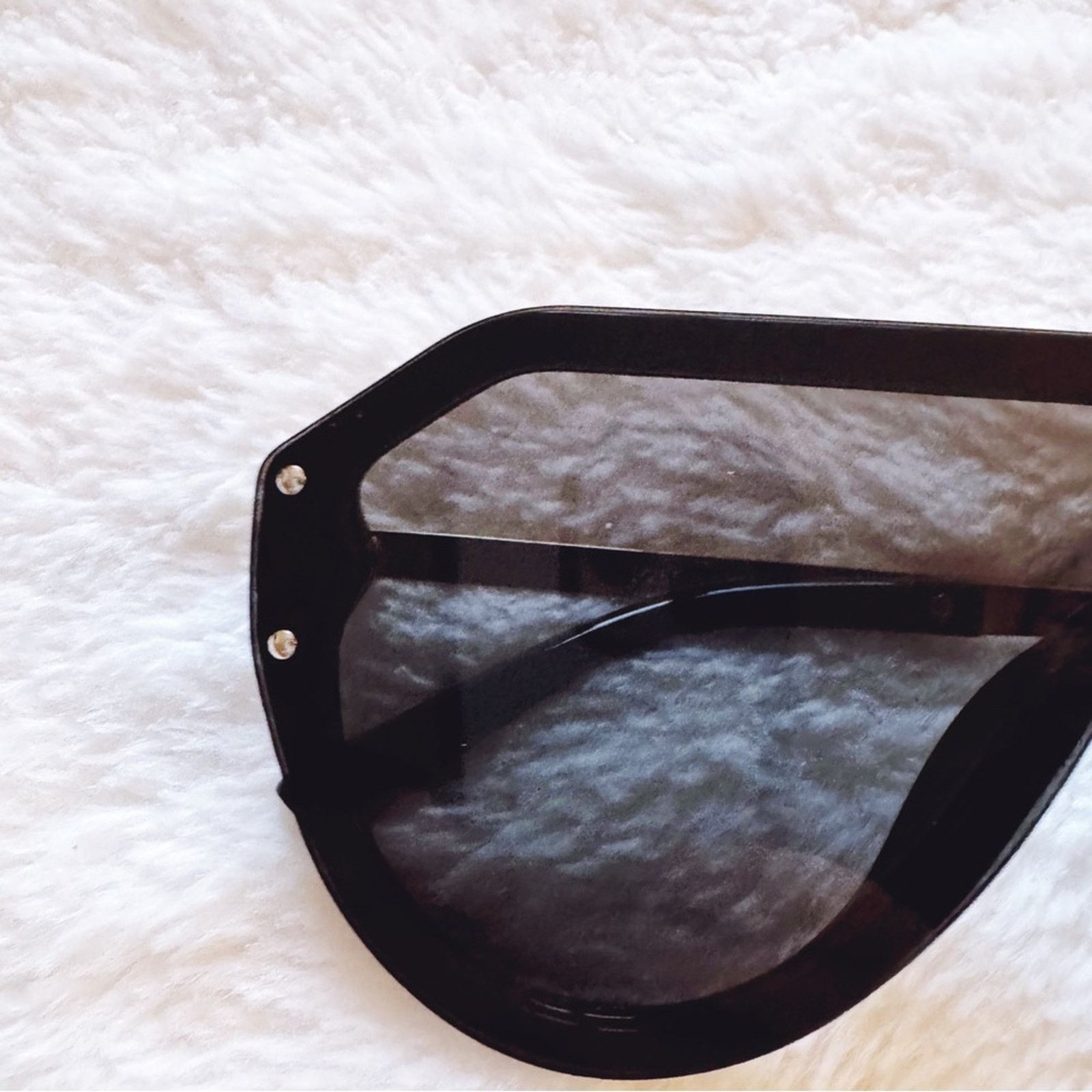 Other Clarissa Black Oversized Sunglasses Size ONE SIZE - 3 Thumbnail
