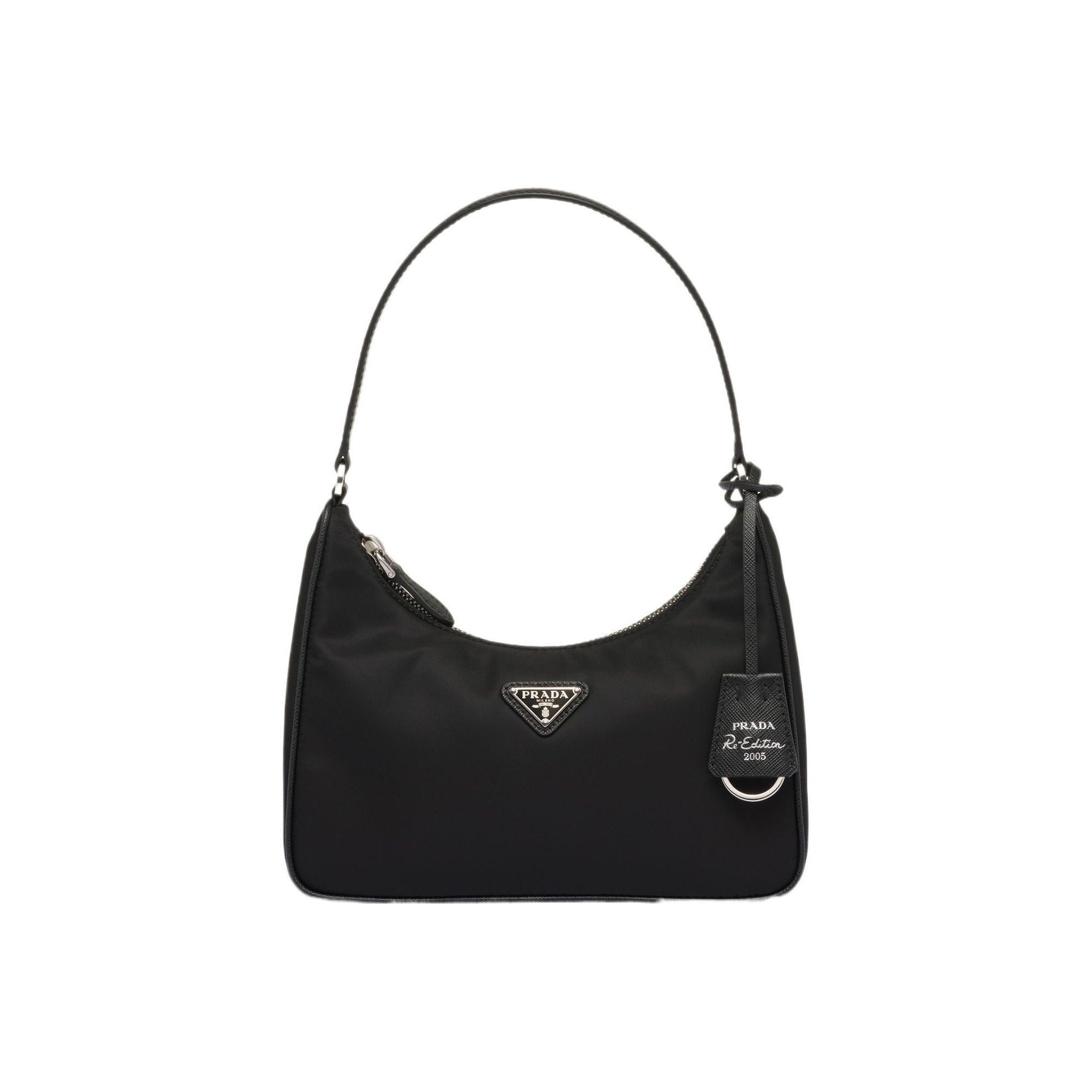 Prada Prada Re-Edition 2005 Re-Nylon Shoulder Bag Black Size ONE SIZE - 1 Thumbnail